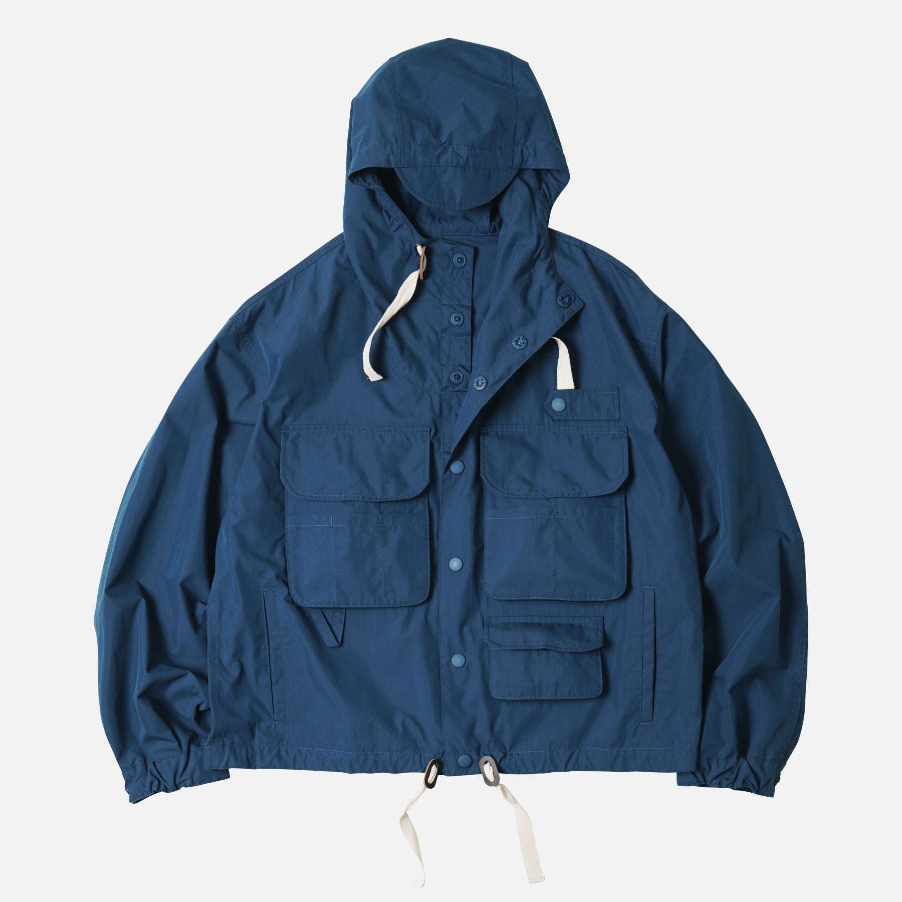 WADING HOODED PARKA - DEEP BLUE