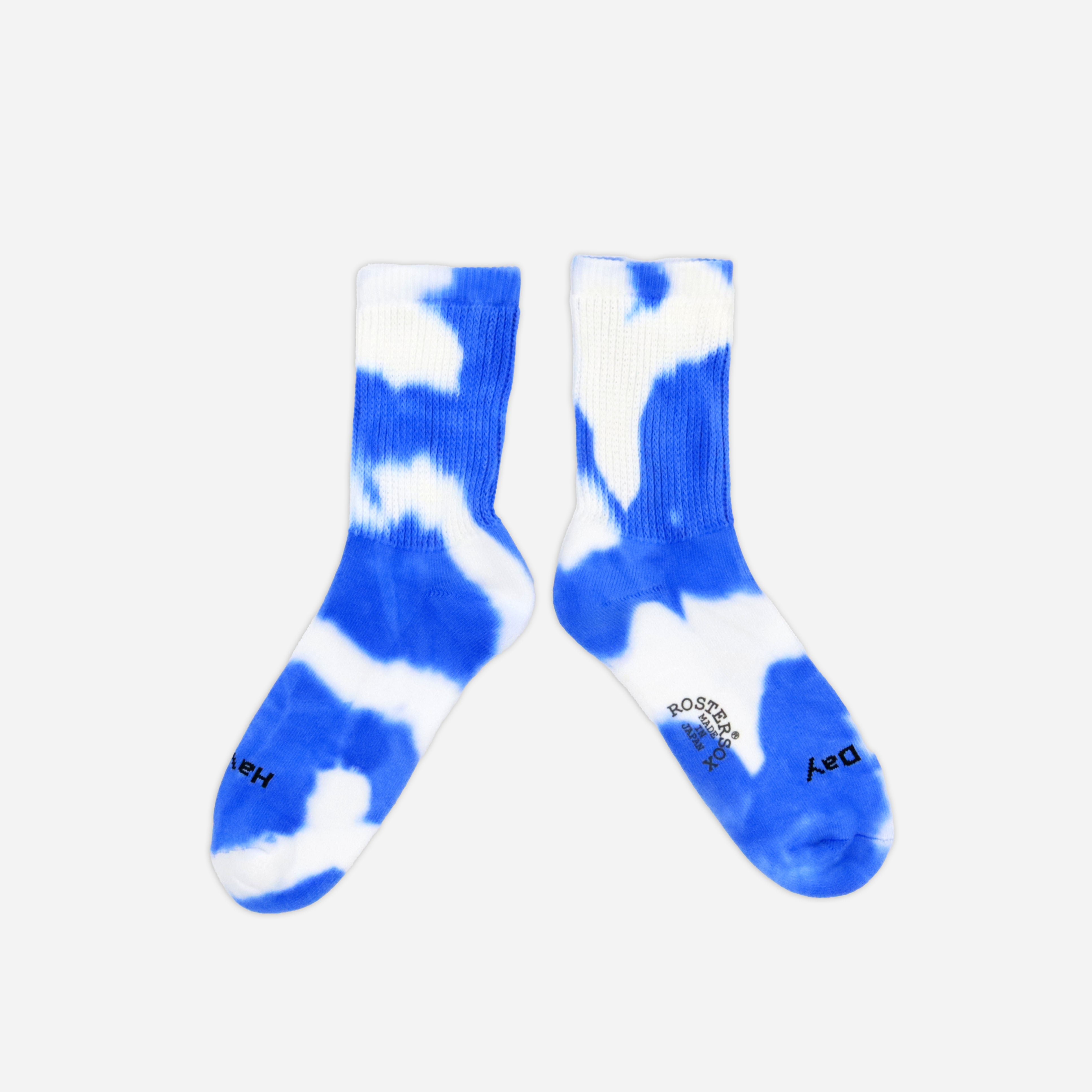 TIE DYE SOCK - BLUE