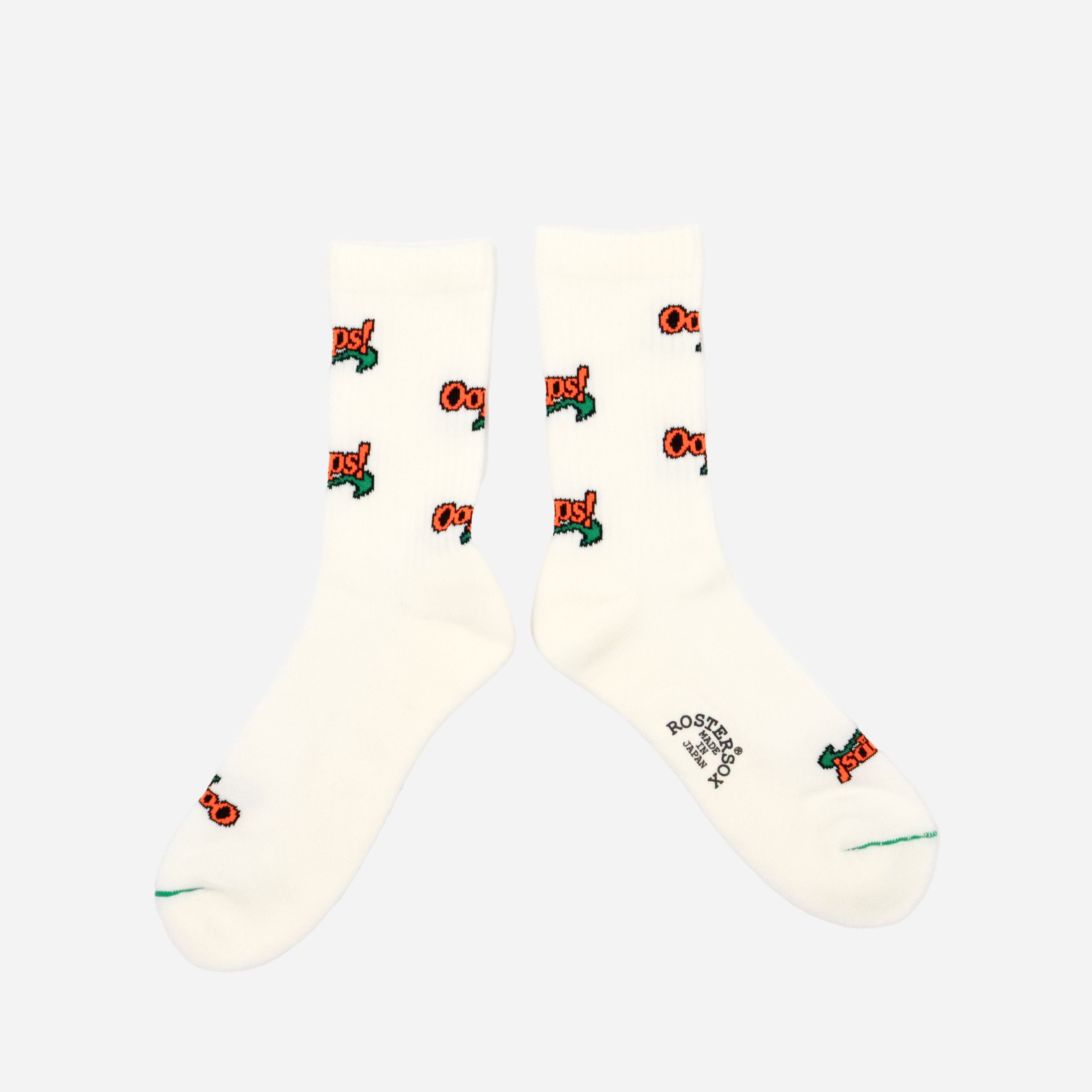 OOPS SOCK - WHITE