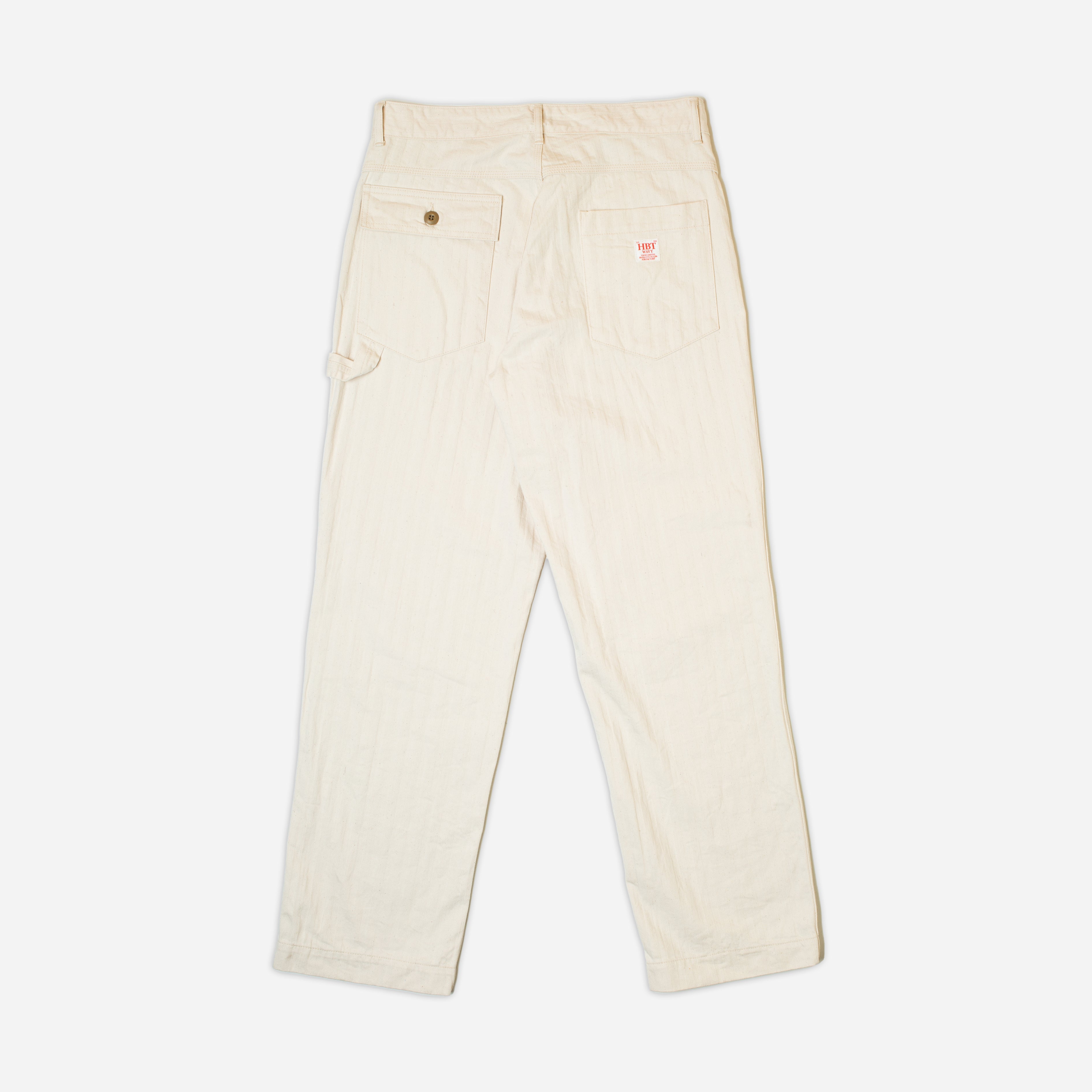 HBT RELAXED PAINTER PANT - ECRU