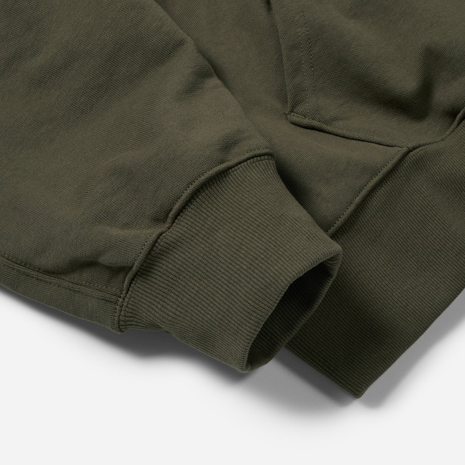 US ARMED FORCES POP OVER HOODIE - OLIVE