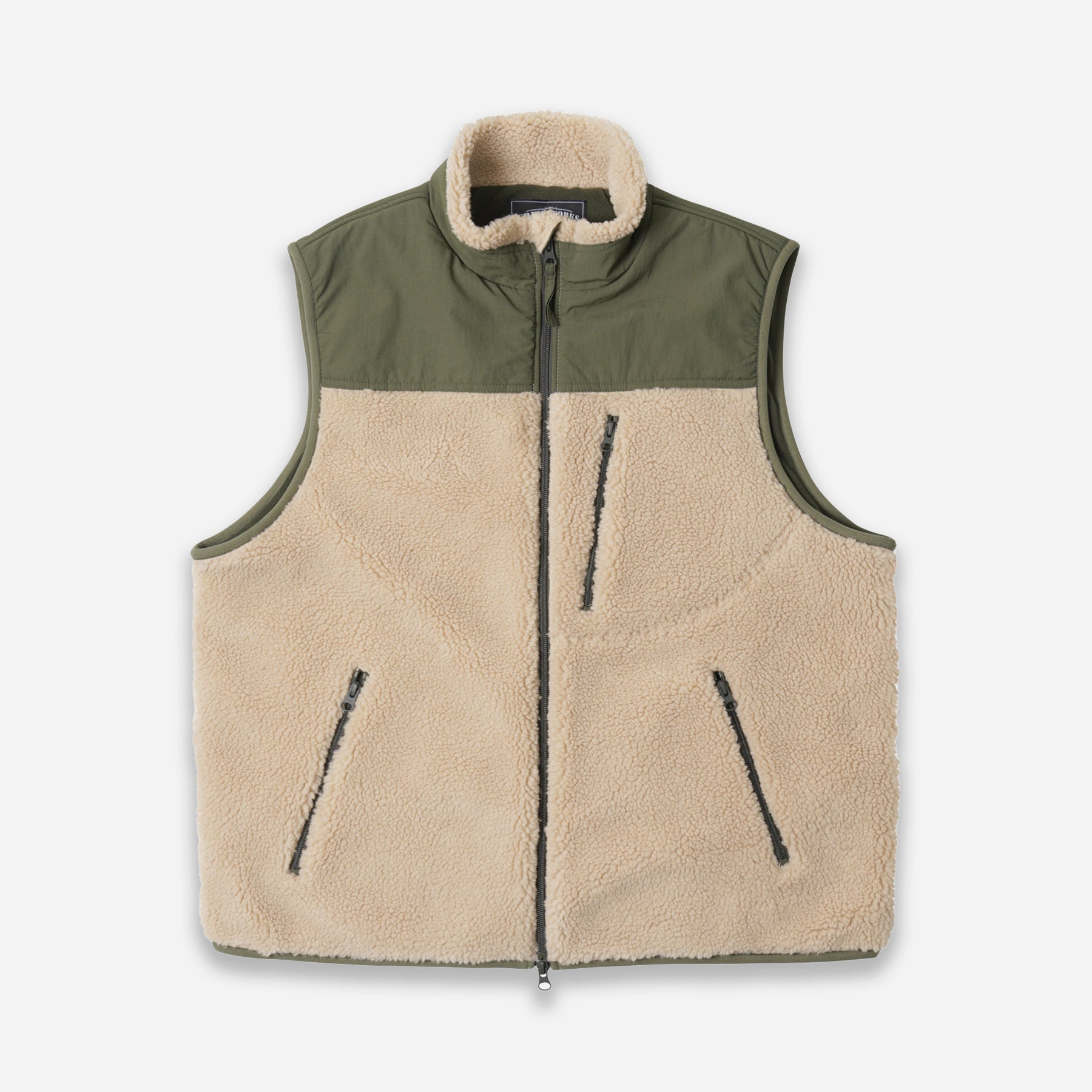 SNUG FLEECE VEST - DUSTY BEIGE