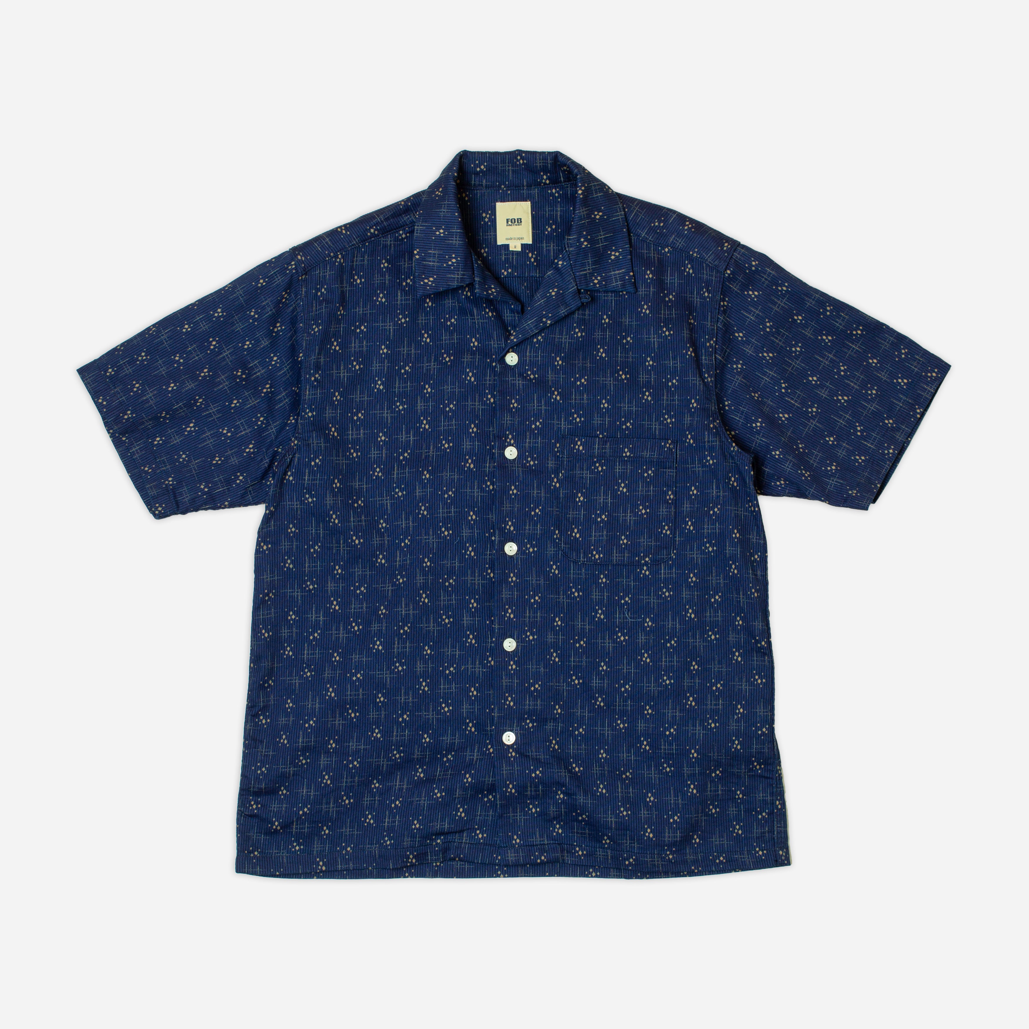 I.D HOLIDAY SHIRT - INDIGO DYED