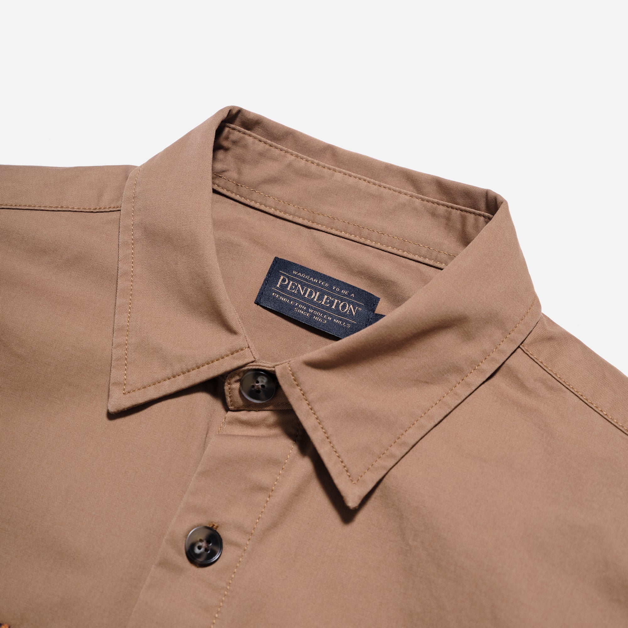 HUNTING EXPLORER SHIRT (THE HARDING CAPSULE) - KHAKI/HARDING
