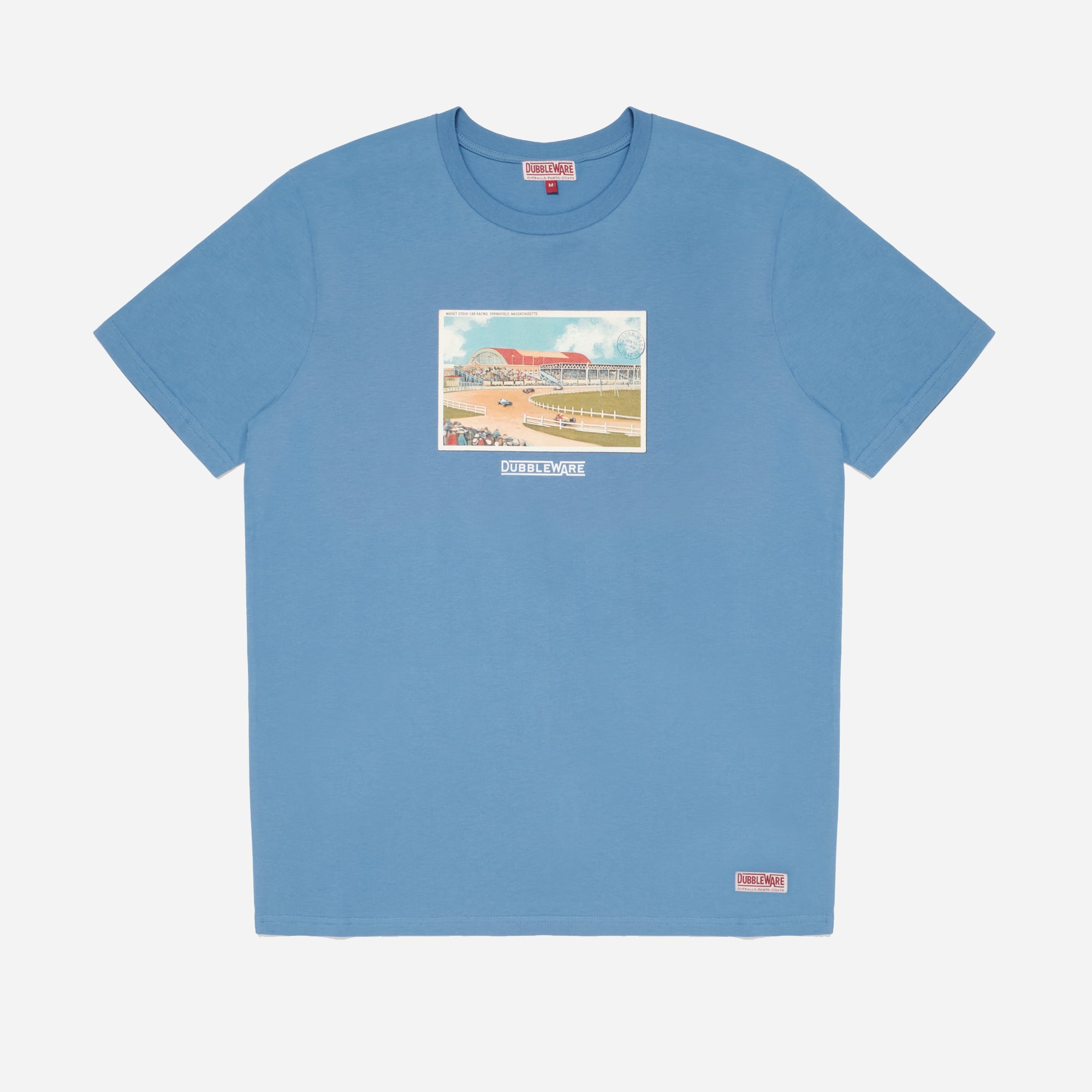 SPRINGFIELD T-SHIRT - MID BLUE