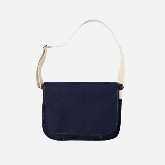 RUNNER'S BAG CANVAS NAVY / ECRU