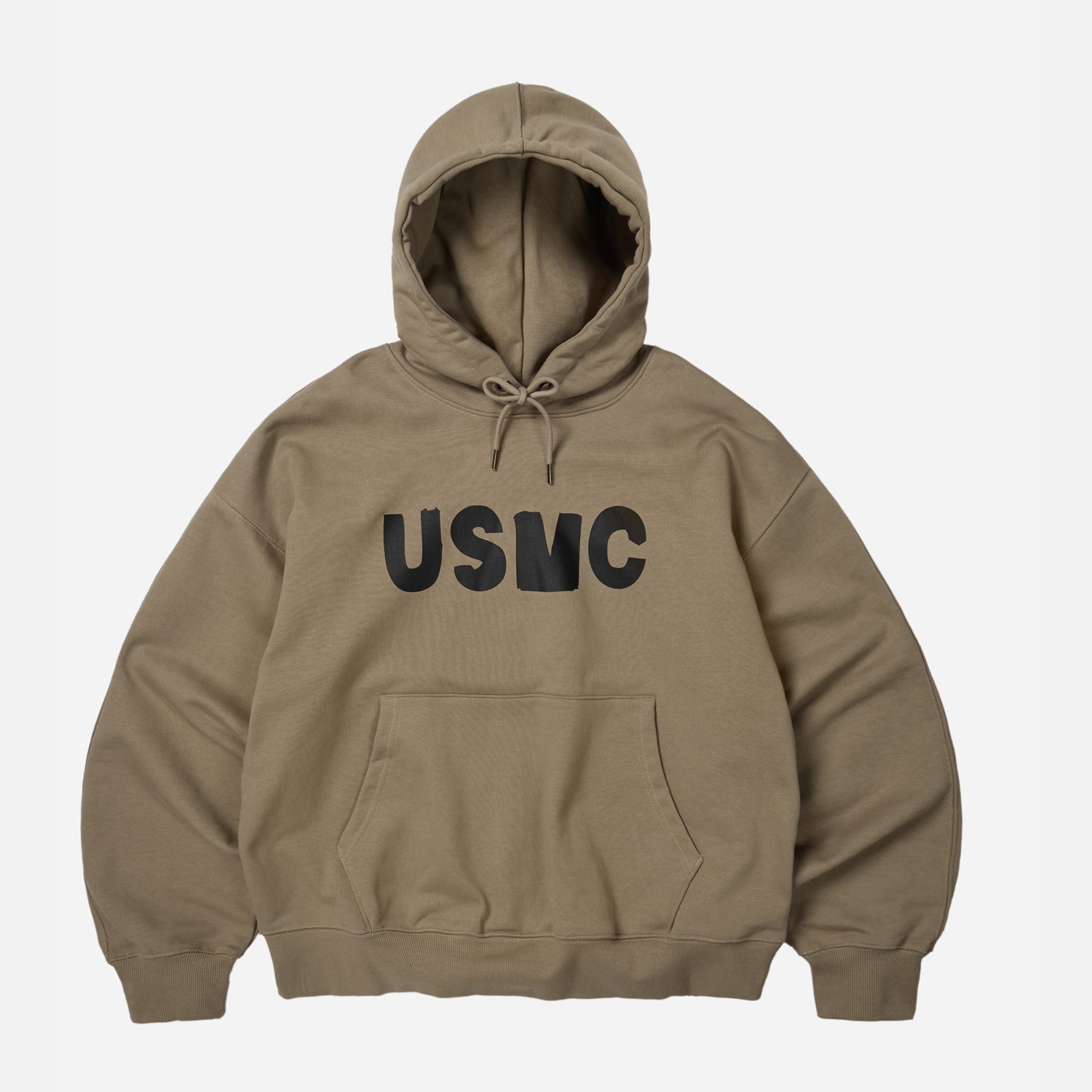 US ARMED FORCES POPOVER HOODIE - TAN