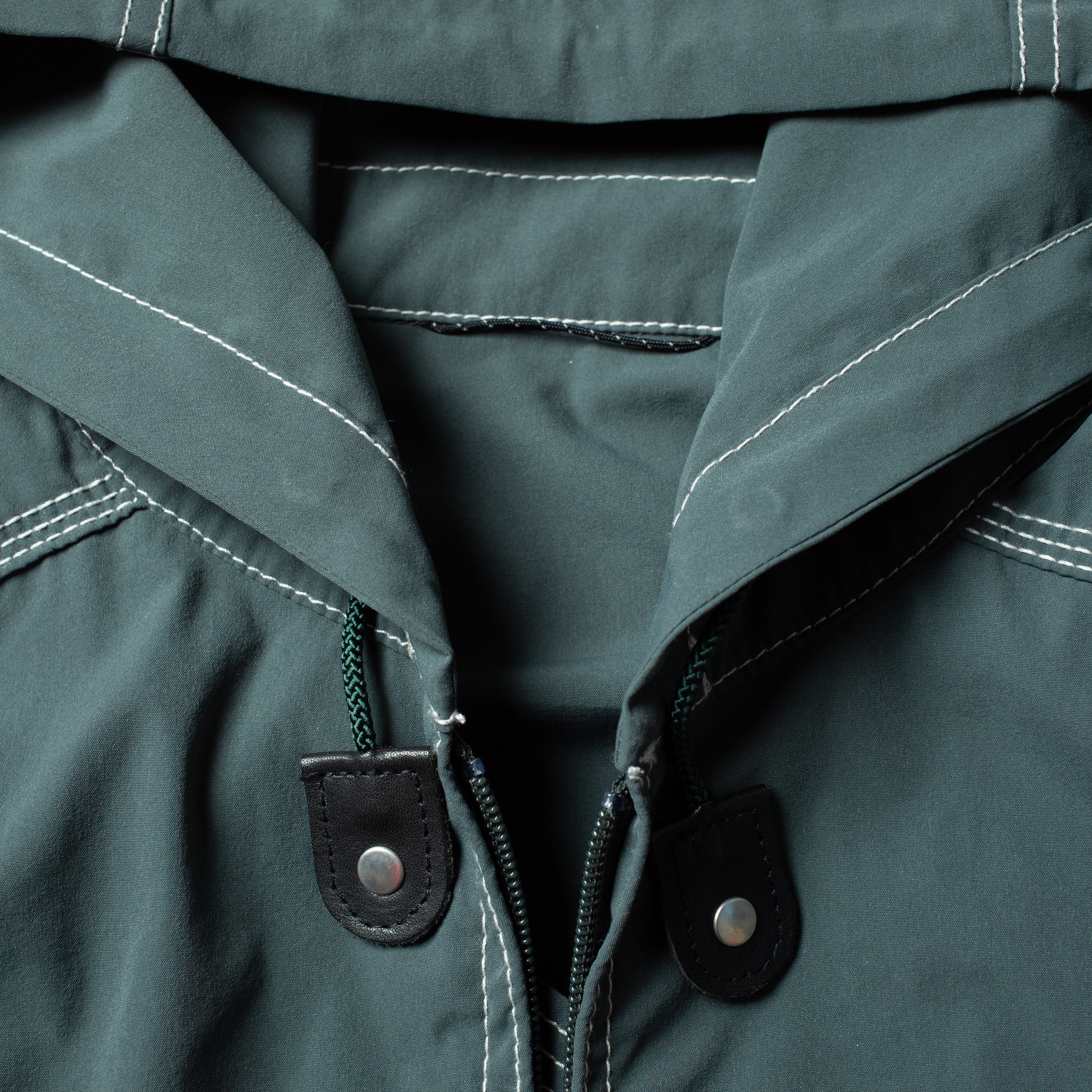 RUSSEL ZIP PARKA JACKET - BALSAM GREEN