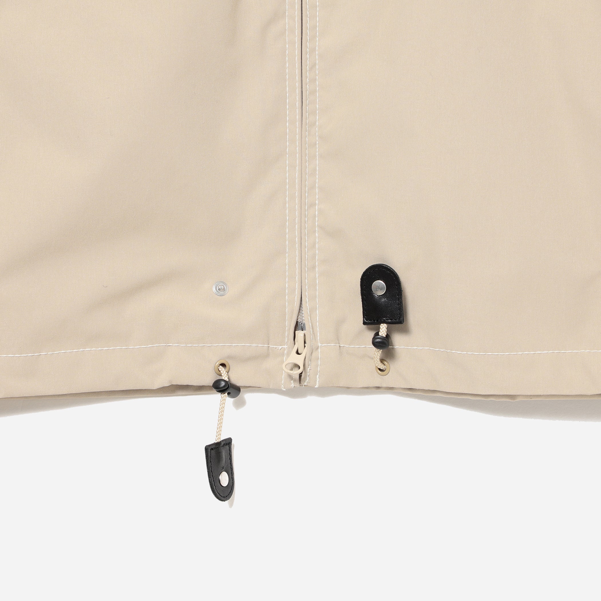 RUSSEL ZIP PARKA JACKET - KHAKI