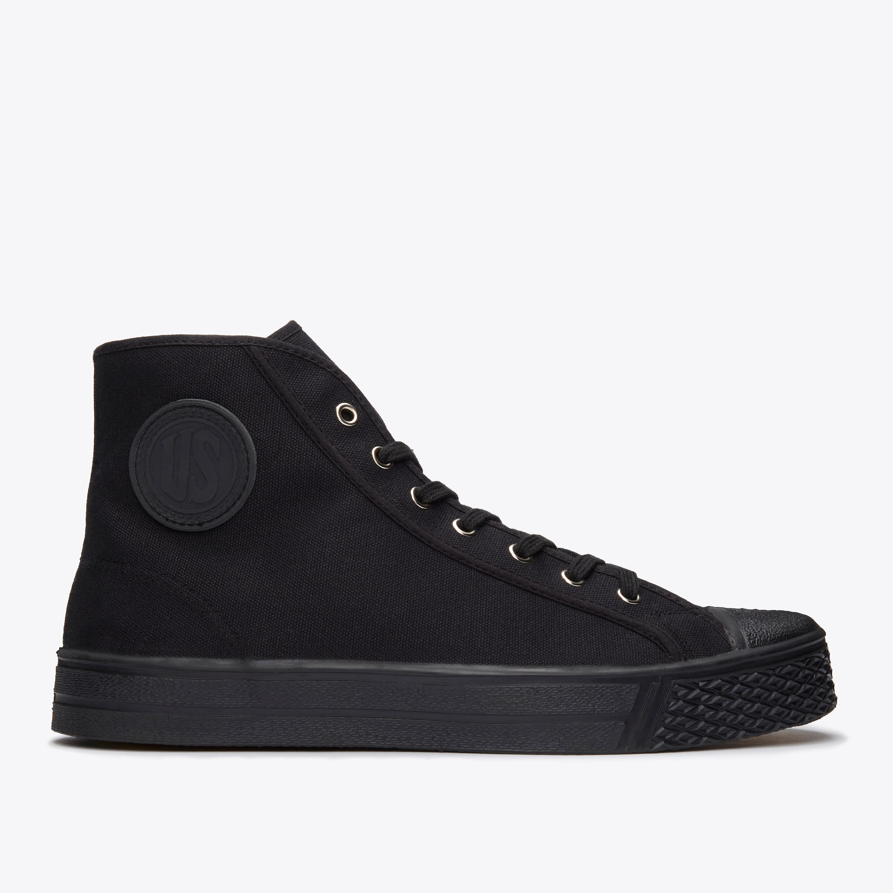 MILITARY HIGH TOP - BLACK/BLACK