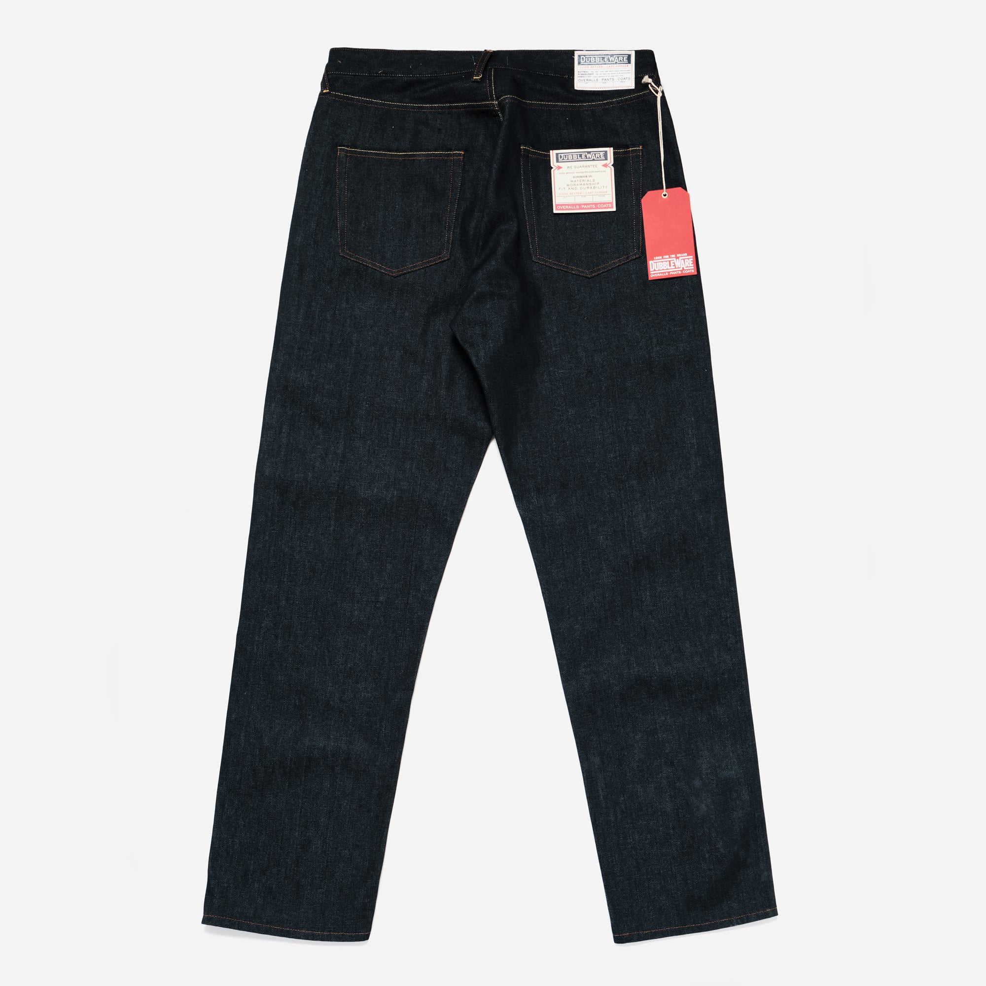 MADE IN ITALY CARVER SELVEDGE JEANS - INDIGO (RAW)