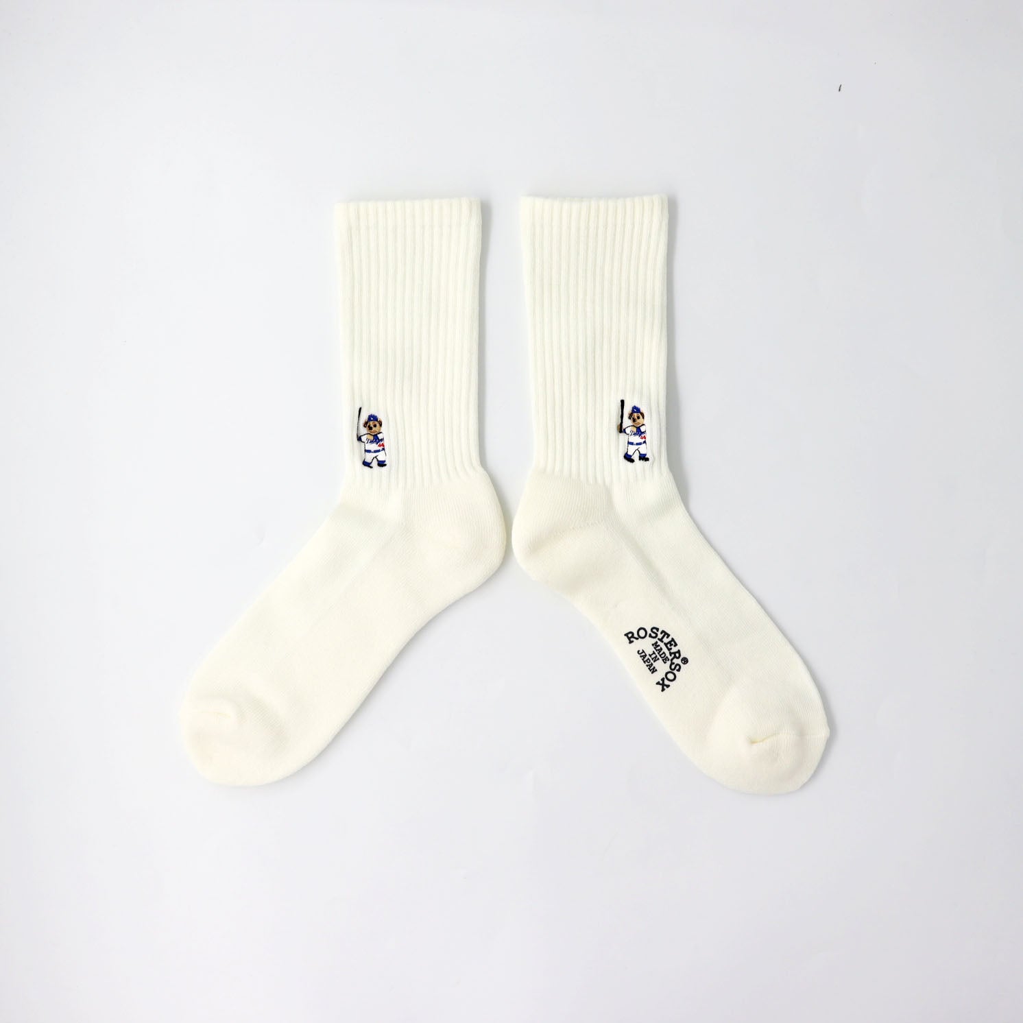 BEAR SOCKS - WHITE
