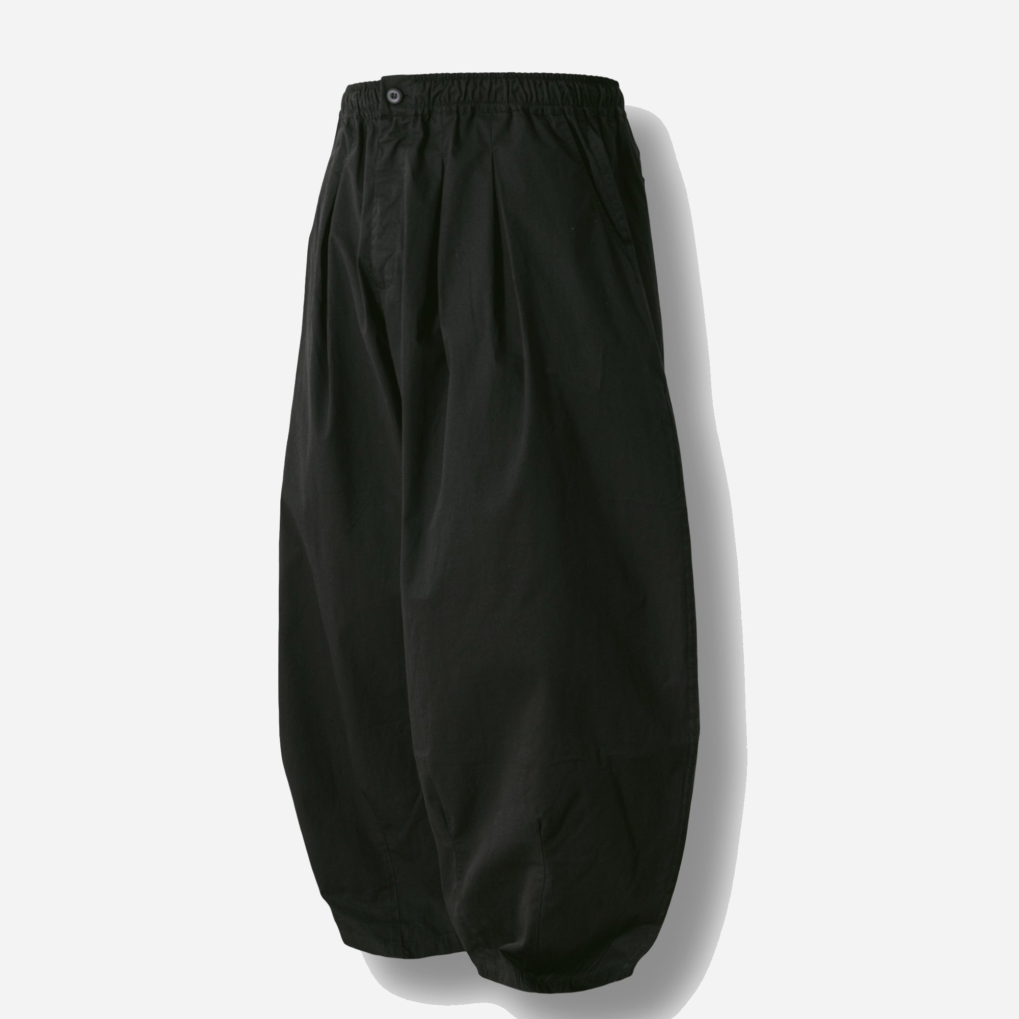 ESSENTIAL EASY BALLOON PANTS - BLACK