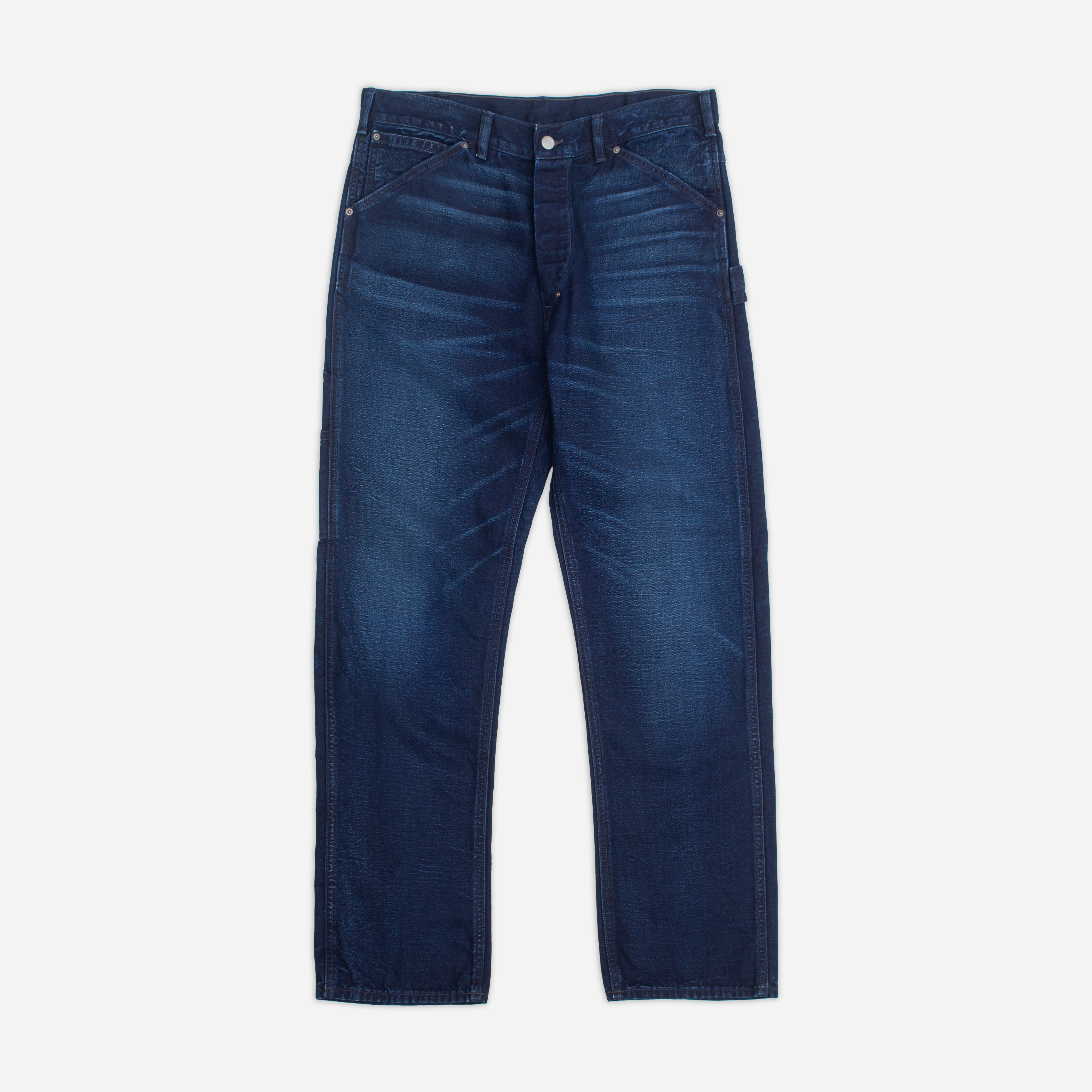HAMILTON CARPENTER PANT - DISTRESSED INDIGO