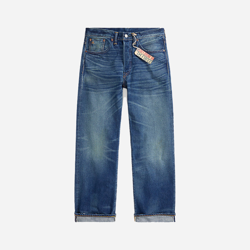 VINTAGE 5 POCKET STRAIGHT JEANS - GRANDFALLS WASH