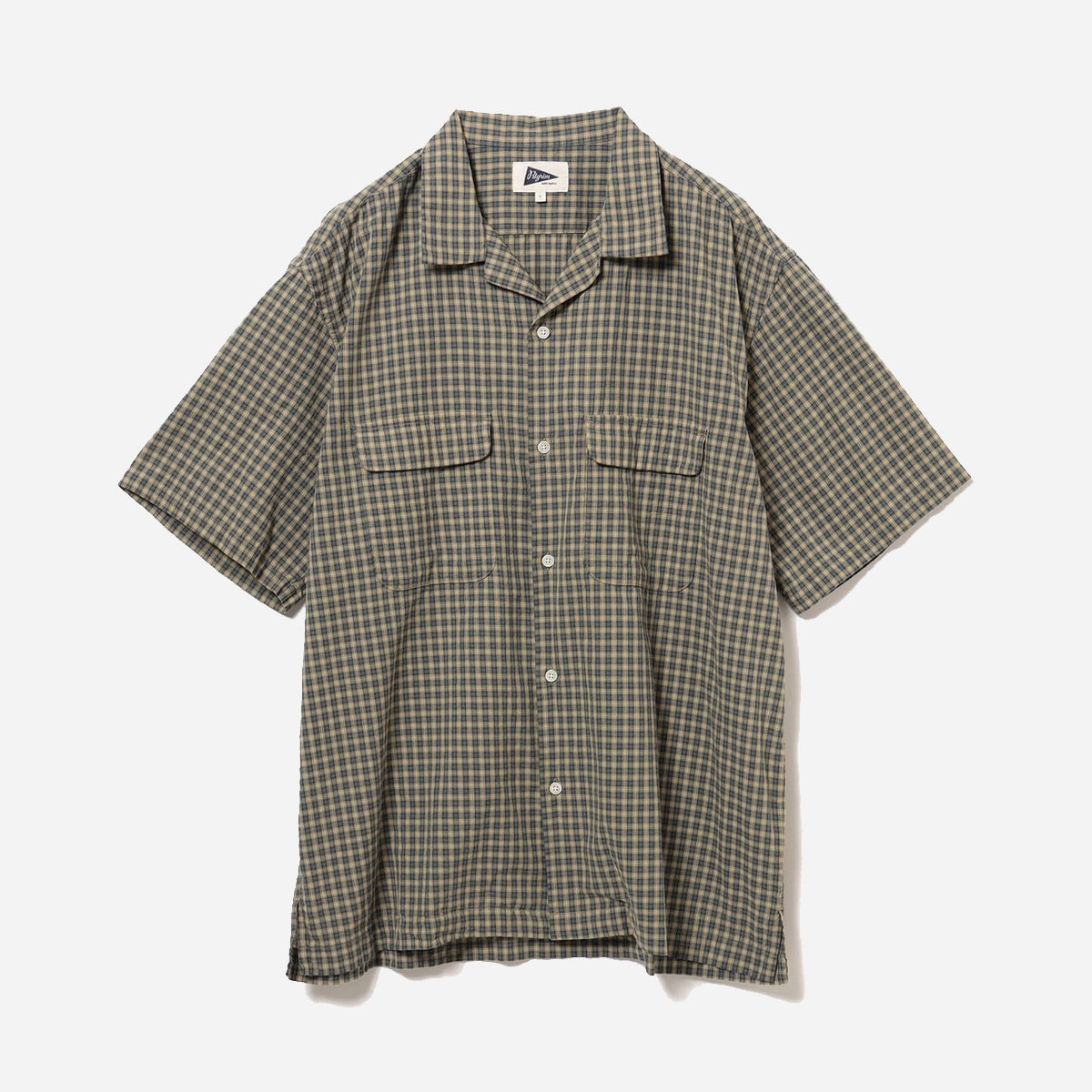 SAM PLAID SHIRT - OLIVE