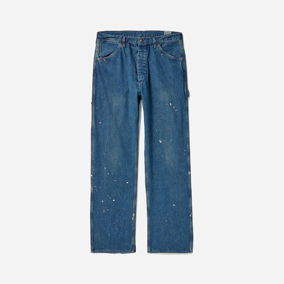 WIDE FIT 30'S PAINTER PANT - USED DENIM