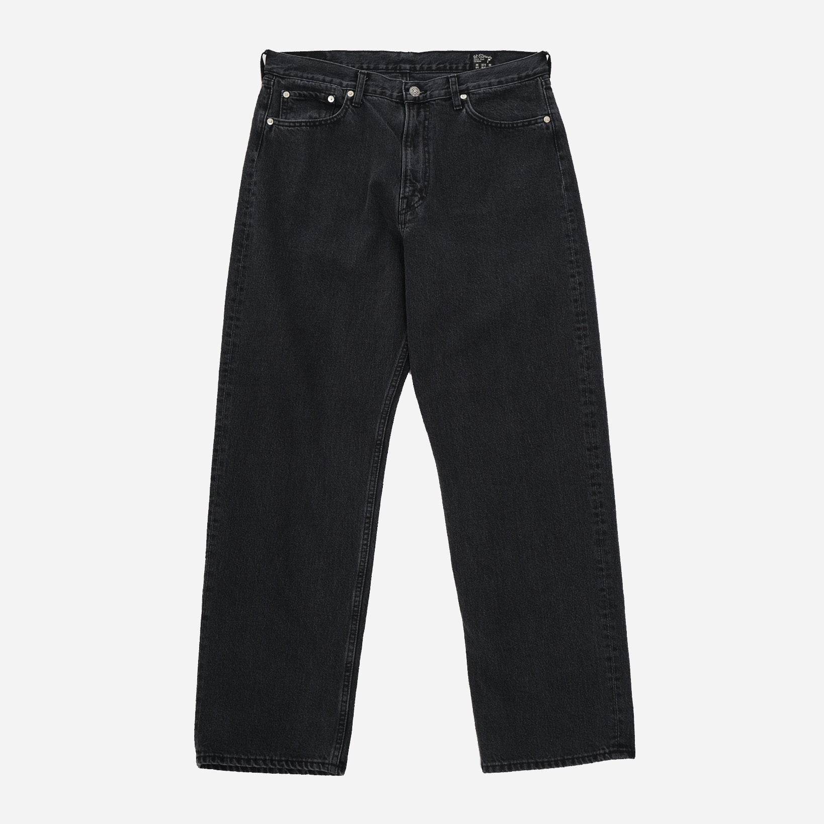 101 DAD FIT DENIM JEANS - BLACK STONE