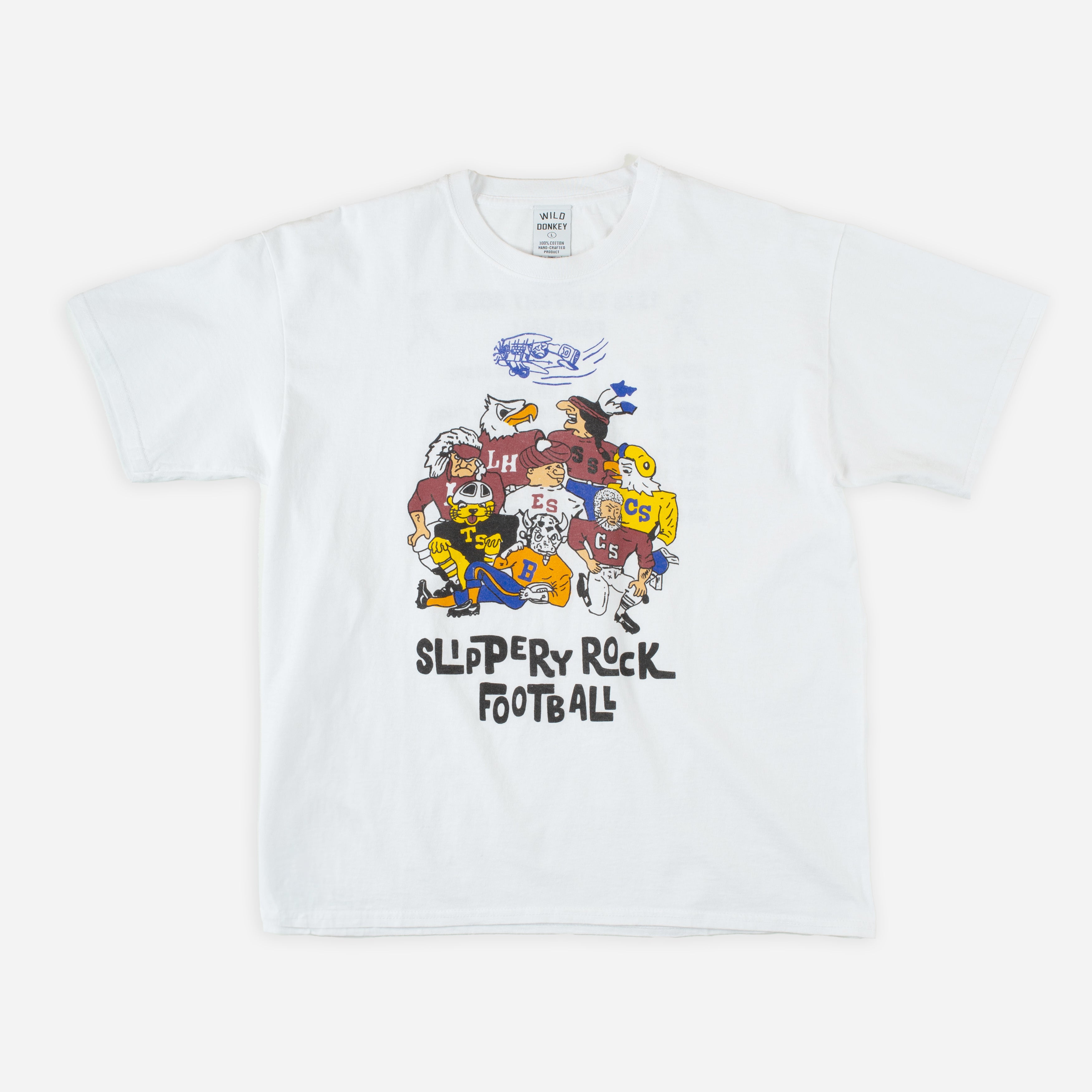SLIPPERY ROCK T-SHIRT - WHITE