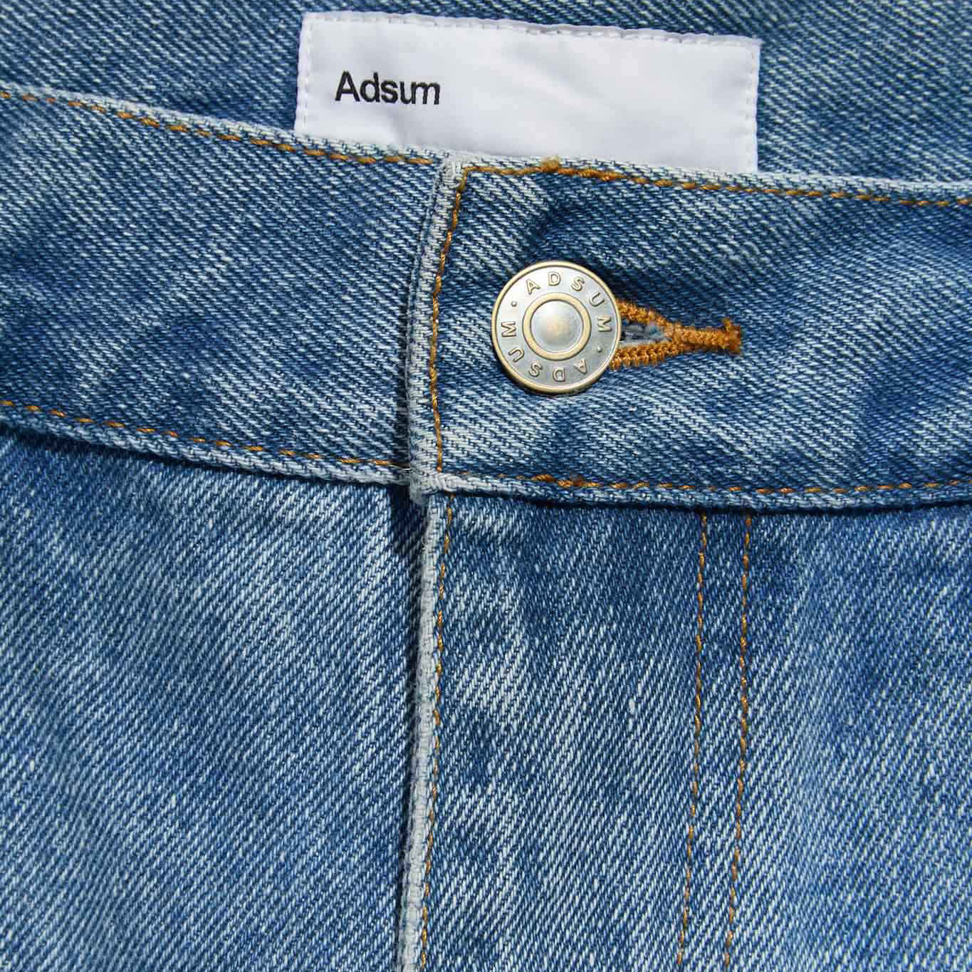 RELAXED DENIM JEANS - LIGHT BLEACHED WASH