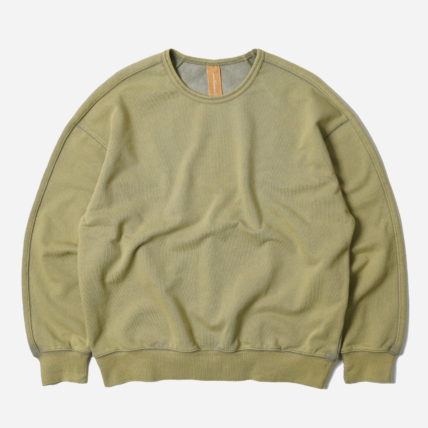 OG VINTAGE DYEING SWEATSHIRT - MUSTARD