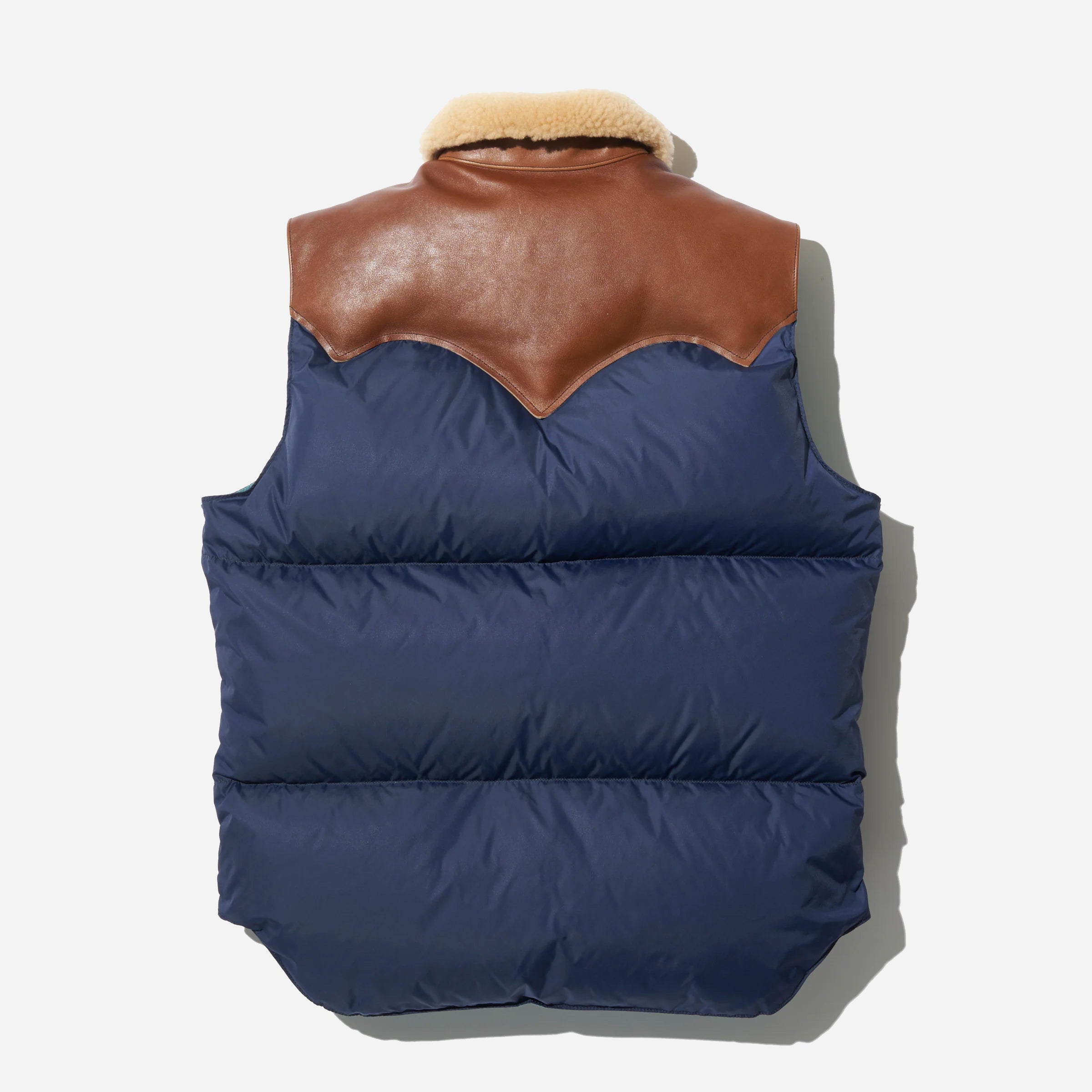 CHRISTY DOWN VEST - NAVY