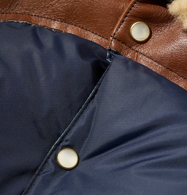 CHRISTY DOWN VEST - NAVY