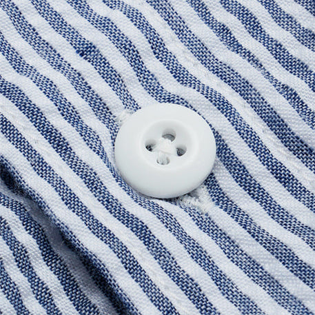 OG STRIPE SEERSUCKER SHIRT - BLUE