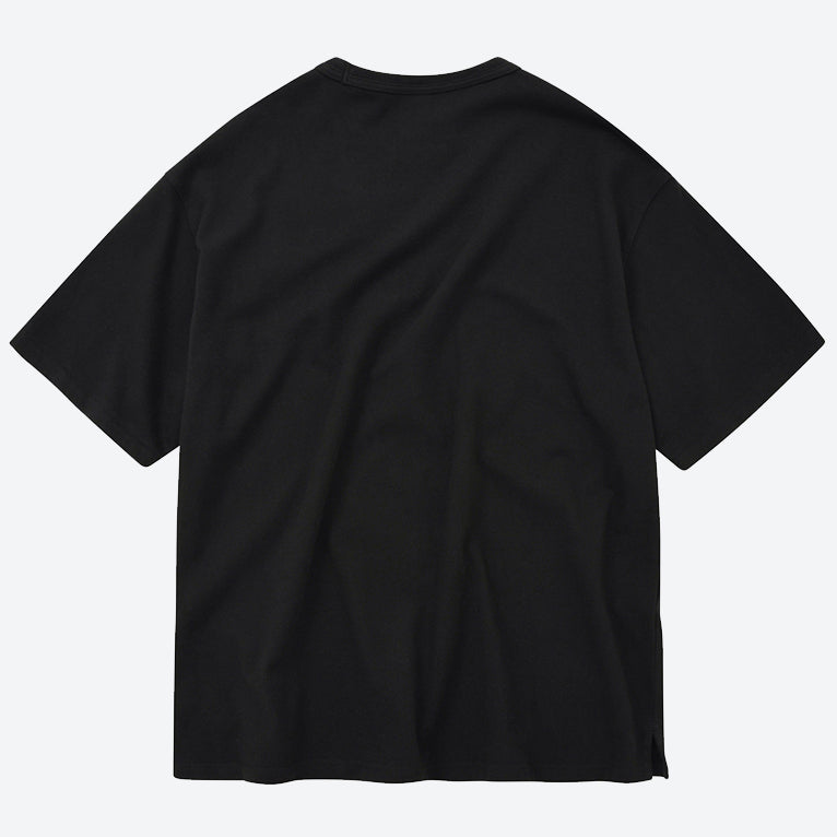 OG DOUBLE RIB OVERSIZED TEE - BLACK