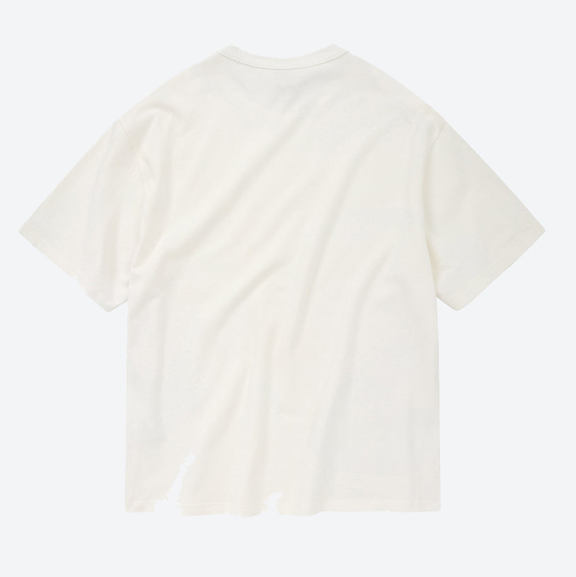 OG DOUBLE RIB OVERSIZED TEE - WHITE