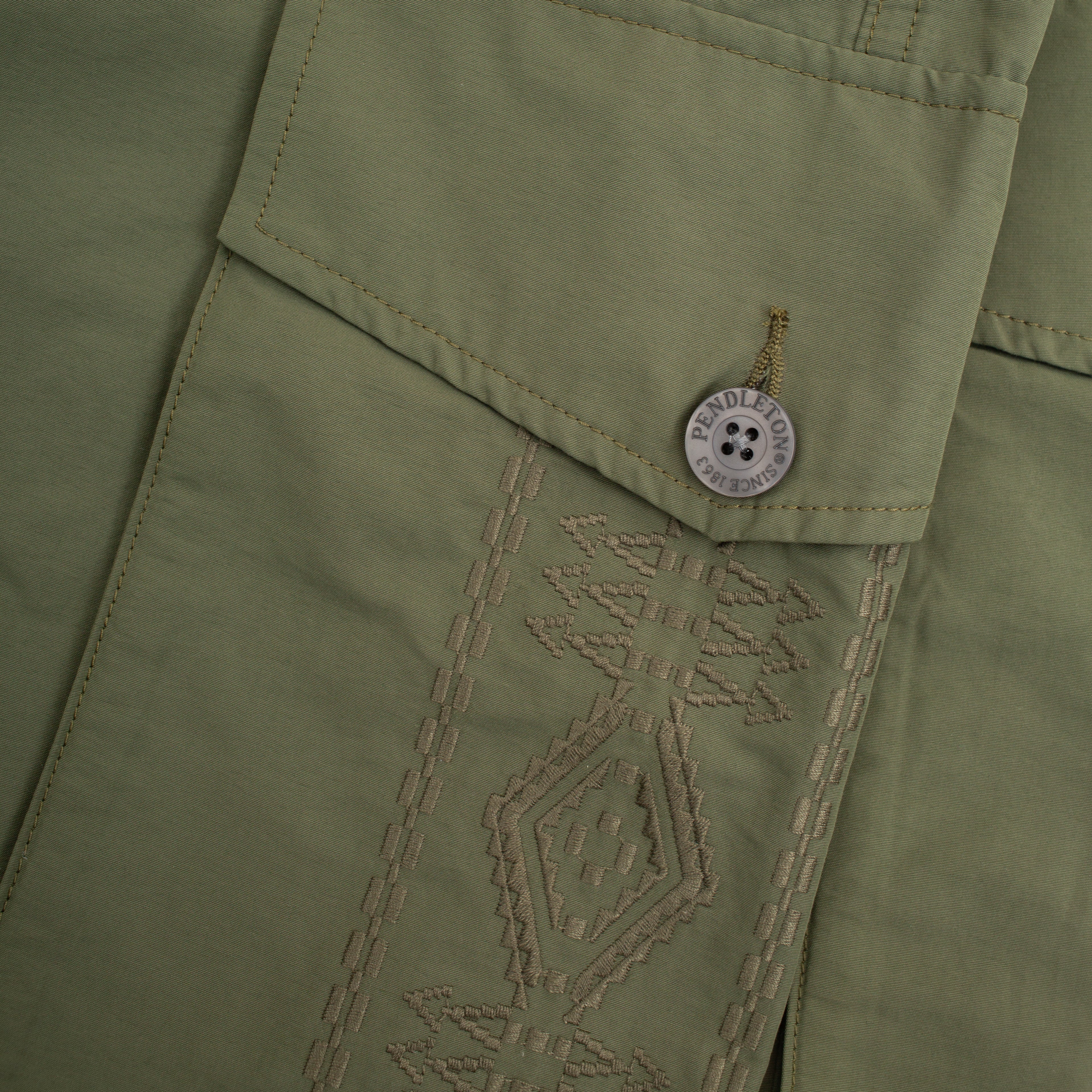 PARACHUTE CARGO PANTS - OLIVE