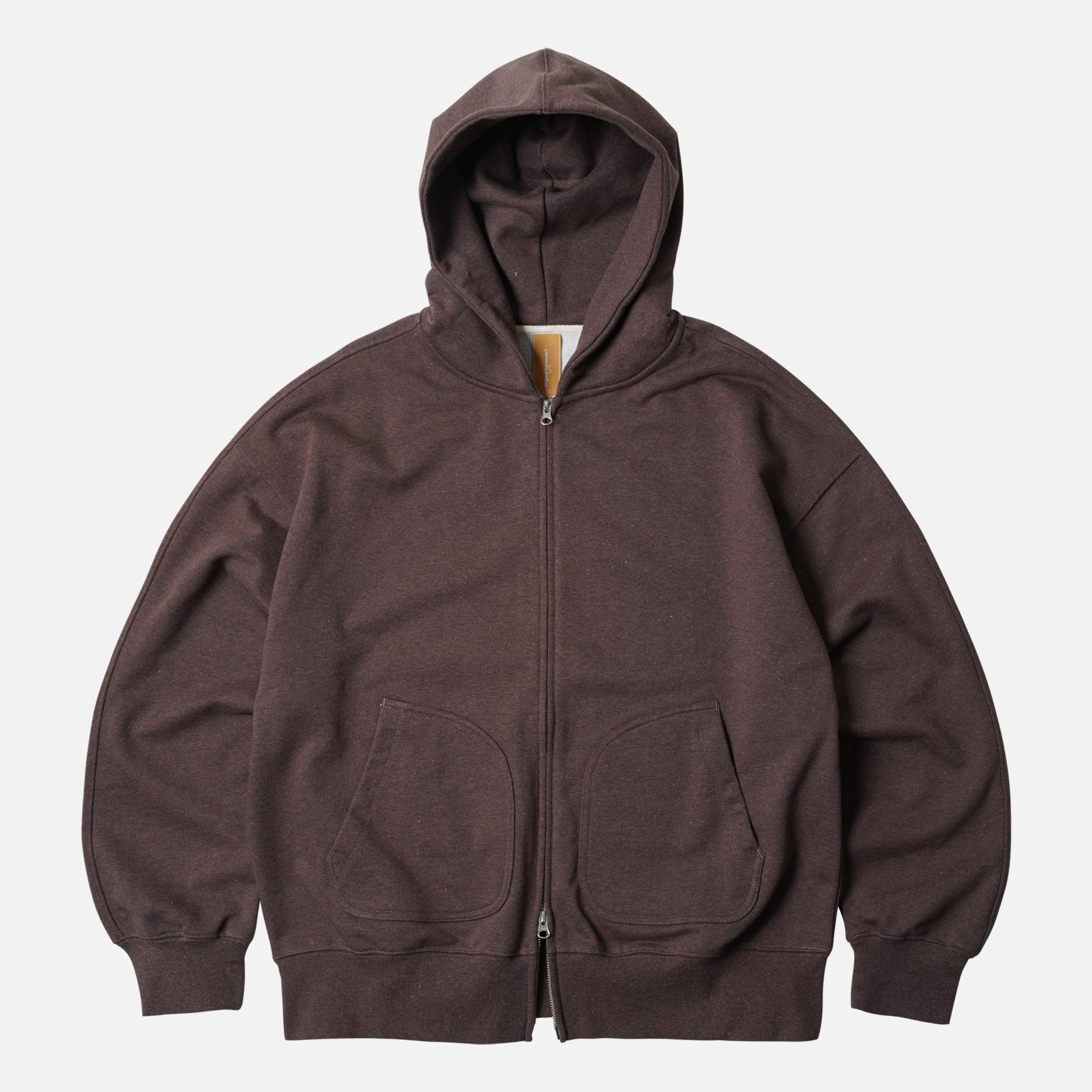OG BOCACI HEAVYWEIGHT HOOD ZIPUP PARKA - COCOA