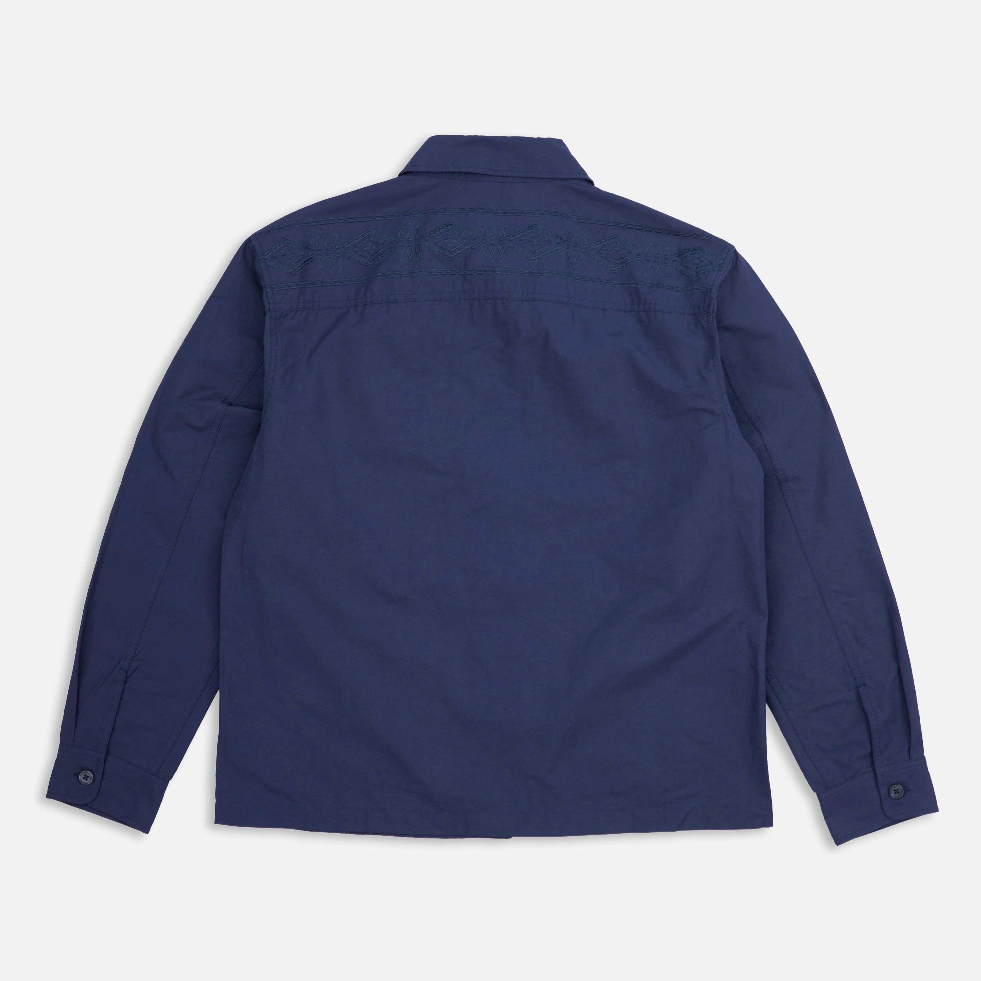 PARACHUTE OVERSHIRT - NAVY