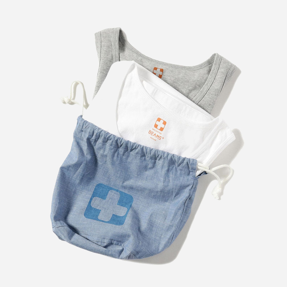 TANK TOP 2 PACK - WHITE AND GREY