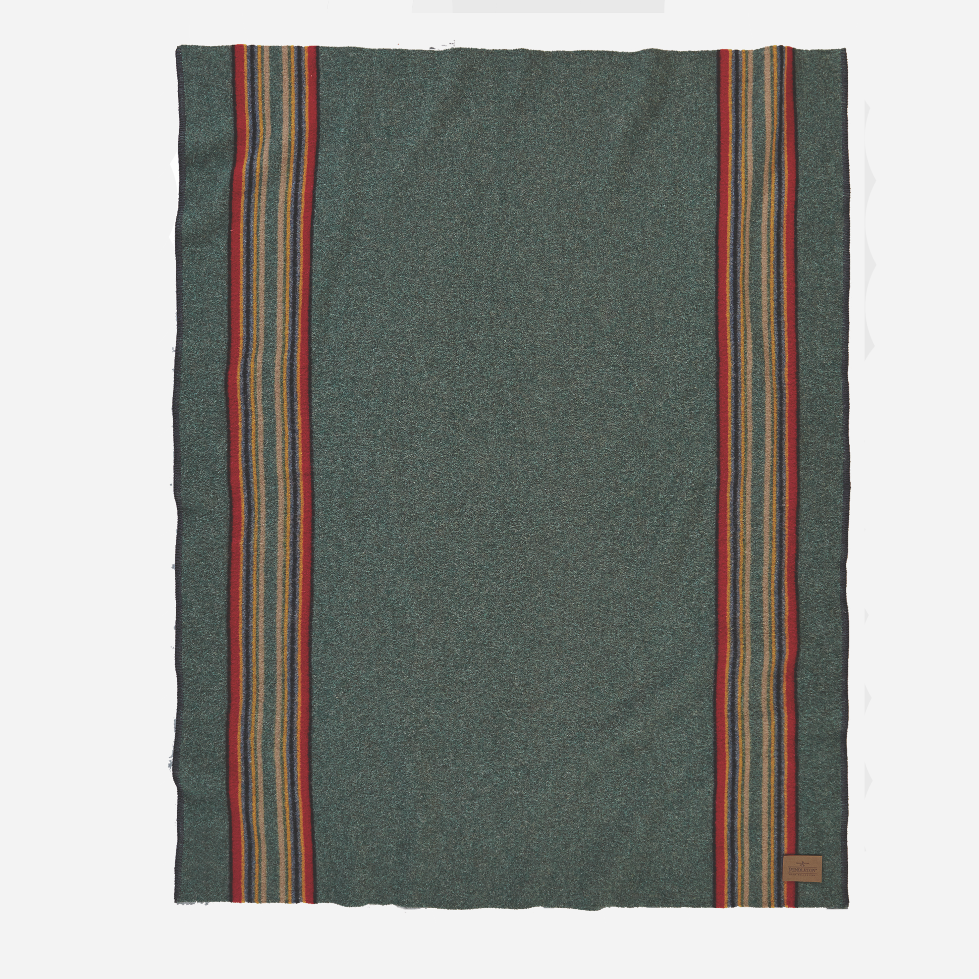 YAKIMA CAMP BLANKET - GREEN HEATHER