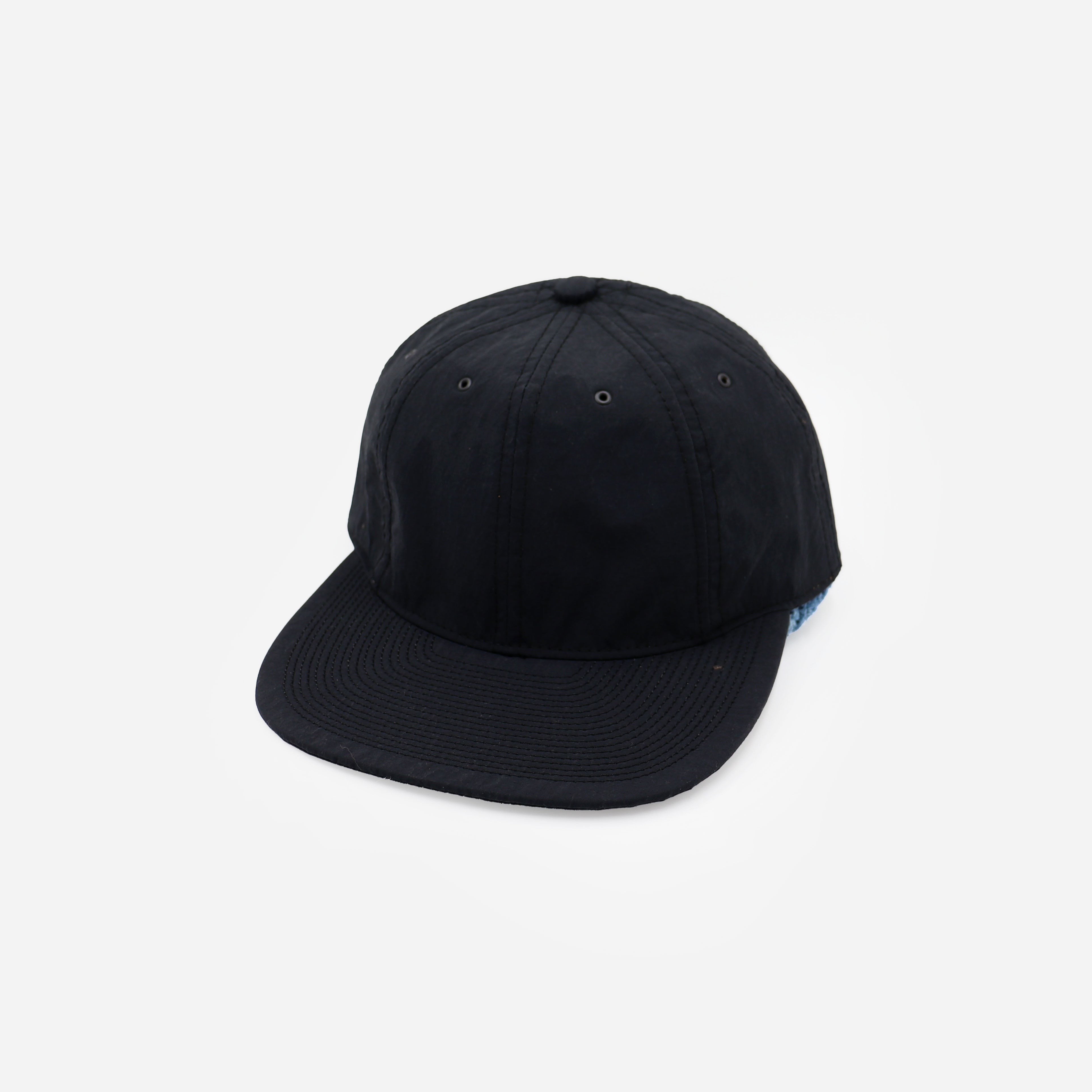 HEAVY NYLON CAP - BLACK