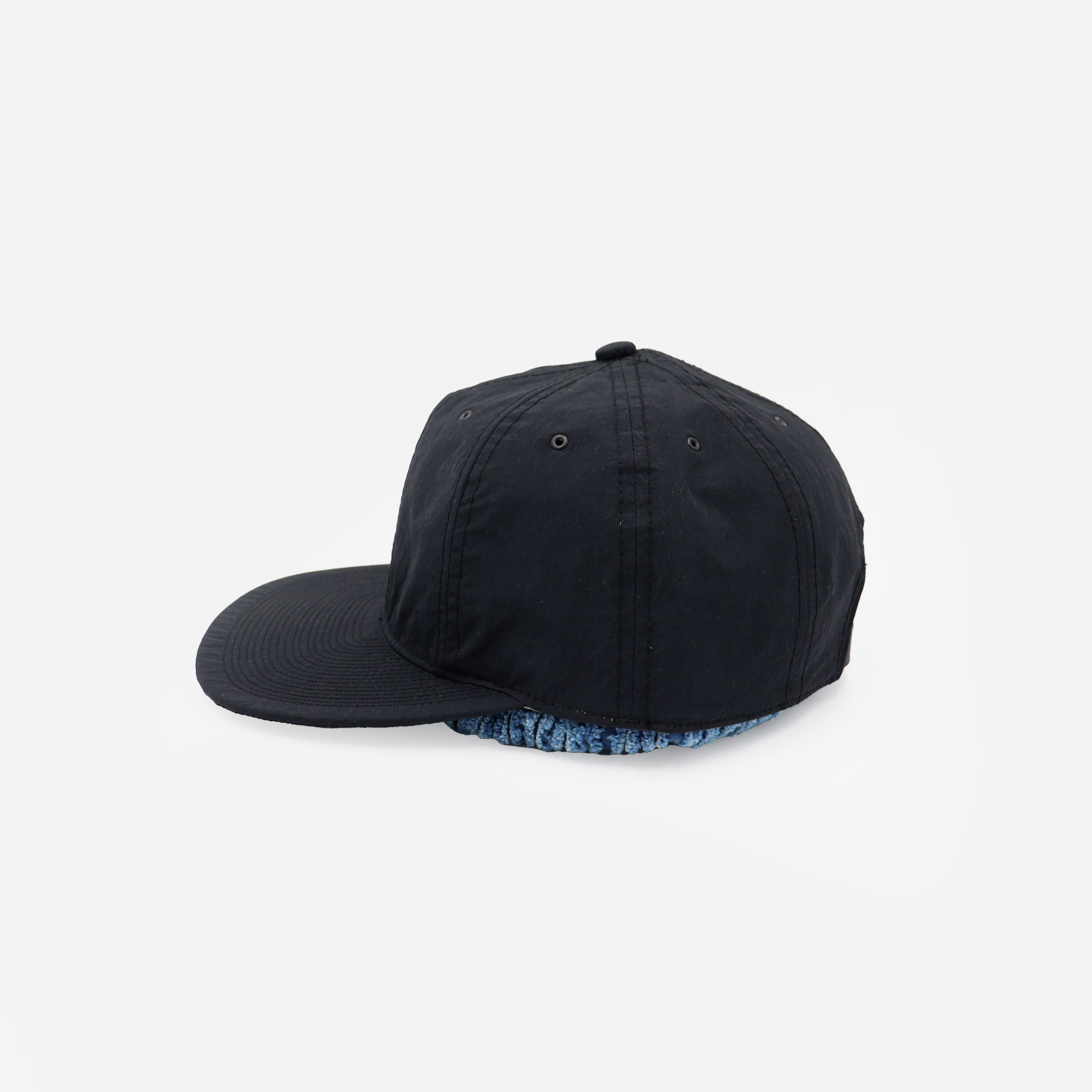 HEAVY NYLON CAP - BLACK