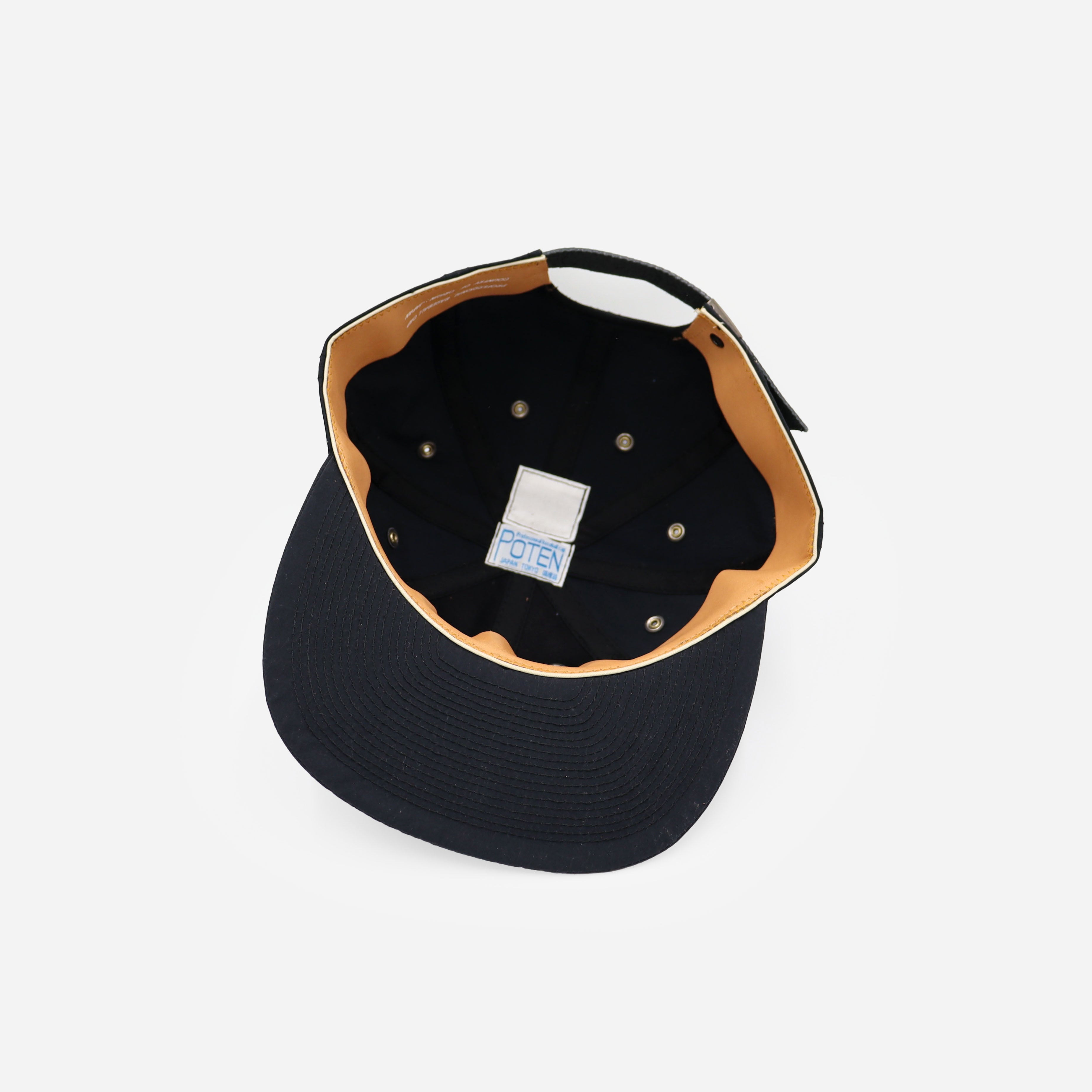 HEAVY NYLON CAP - BLACK