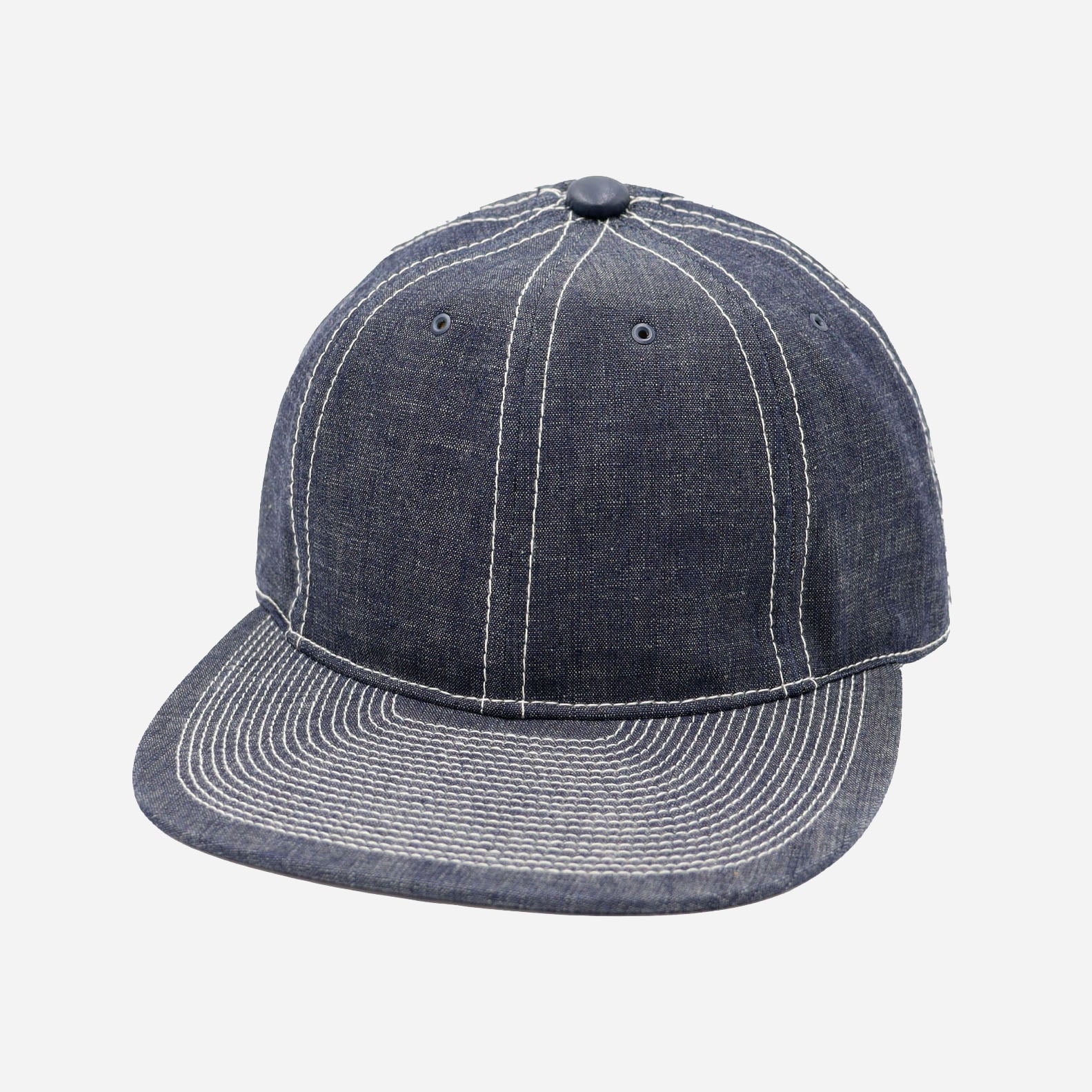 8 OZ CHAMBRAY CAP - BLUE