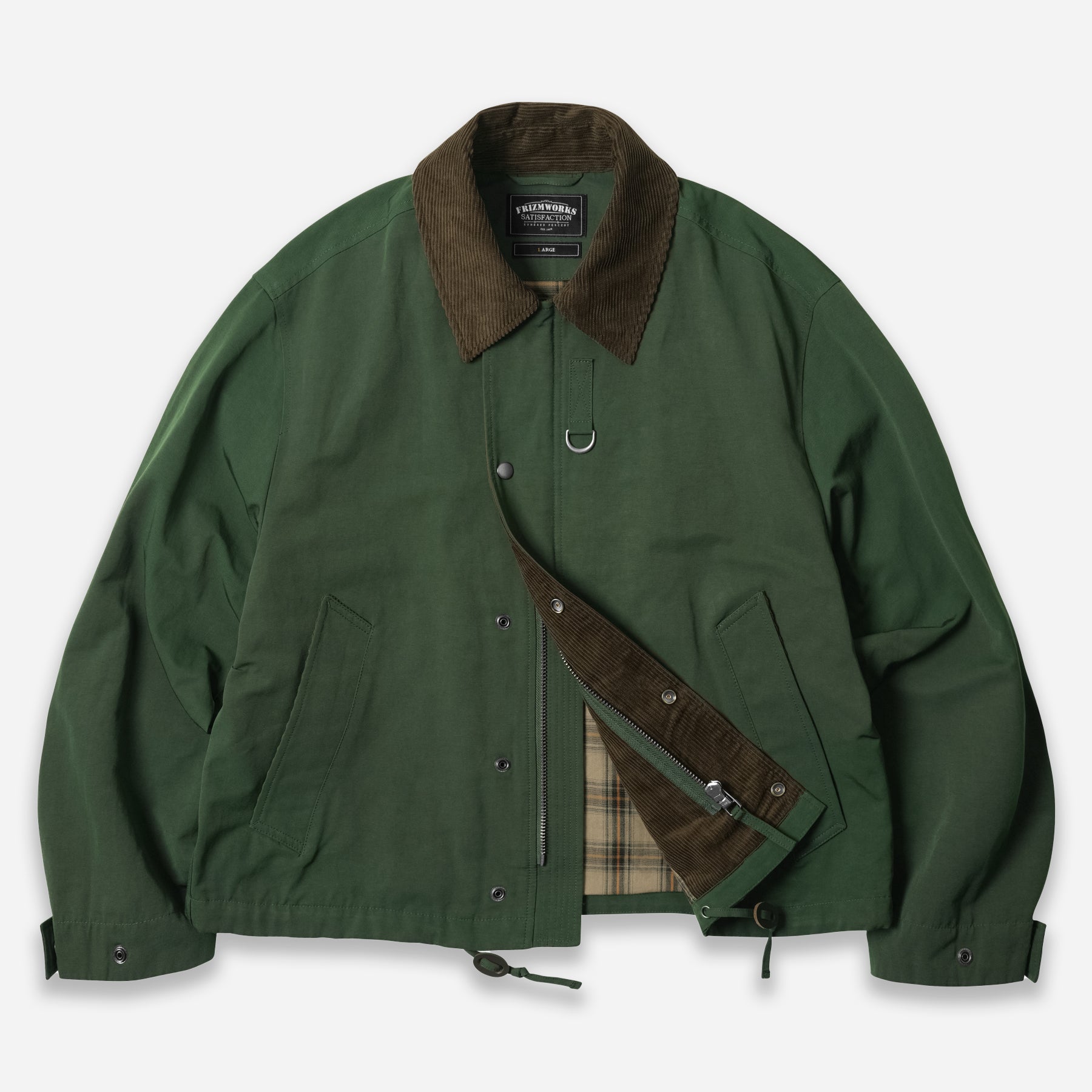HERITAGE HUNTING JACKET - FOREST GREEN