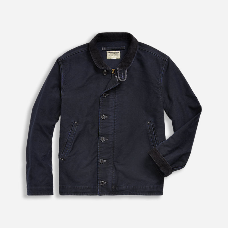 BOWER DECK JACKET - NAVY