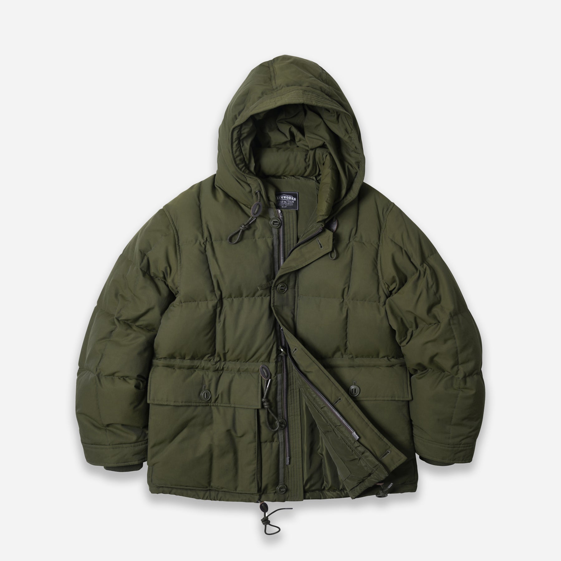 KARAKORAM DOWN PARKA JACKET - OLIVE