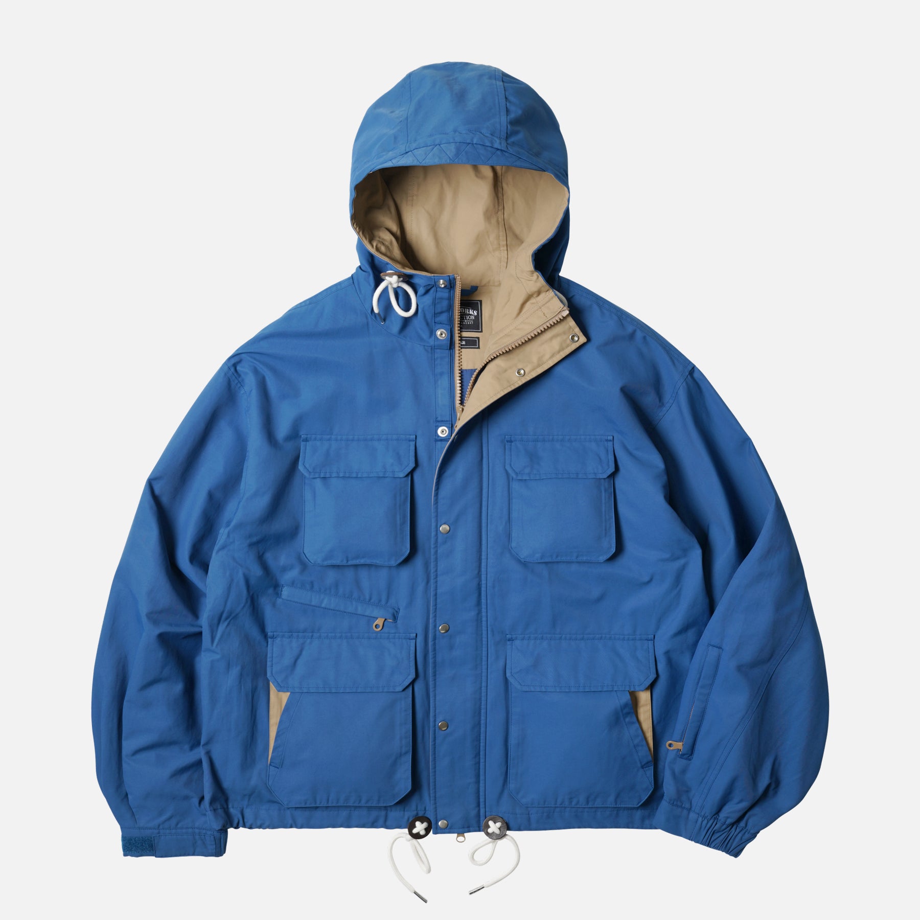 60/40 MOUNTAIN PARKA COAT  - ROYAL BLUE