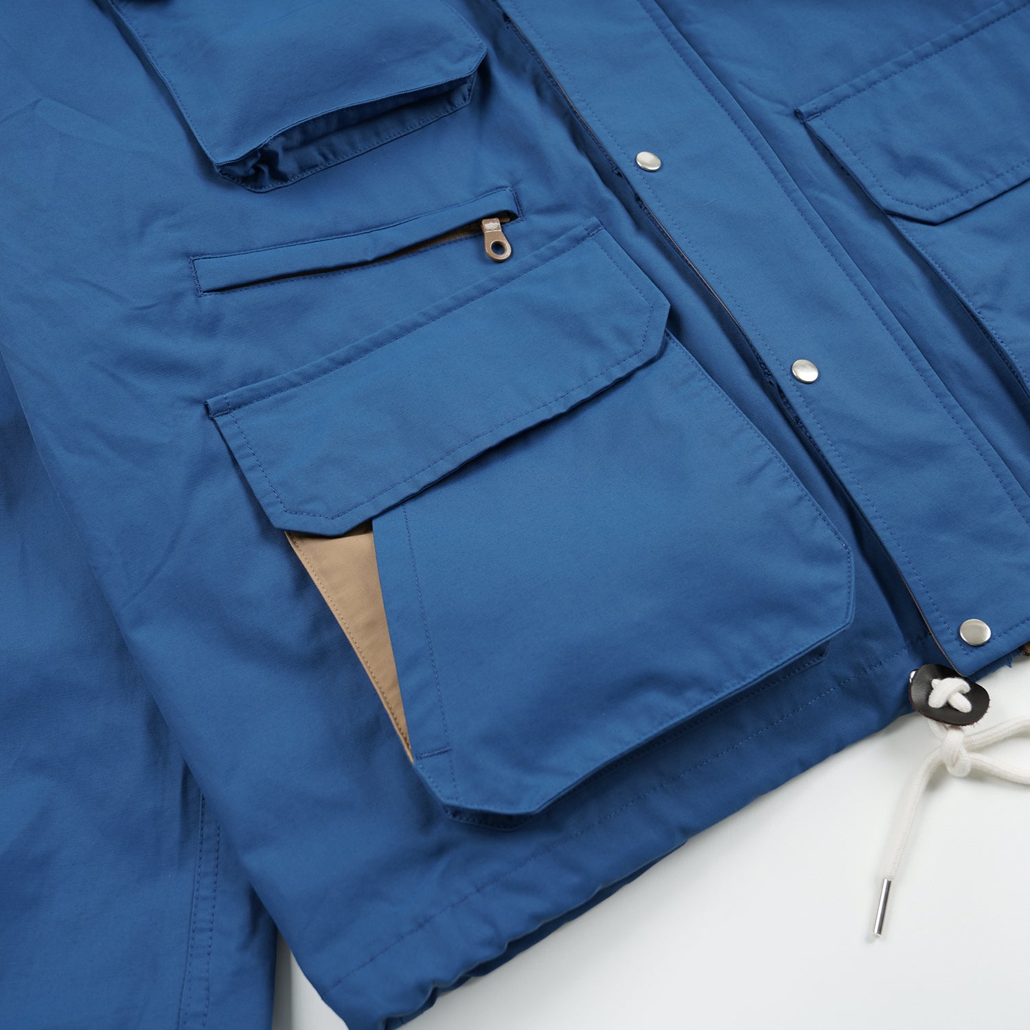 60/40 MOUNTAIN PARKA COAT - ROYAL BLUE