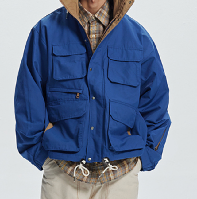 60/40 MOUNTAIN PARKA COAT - ROYAL BLUE