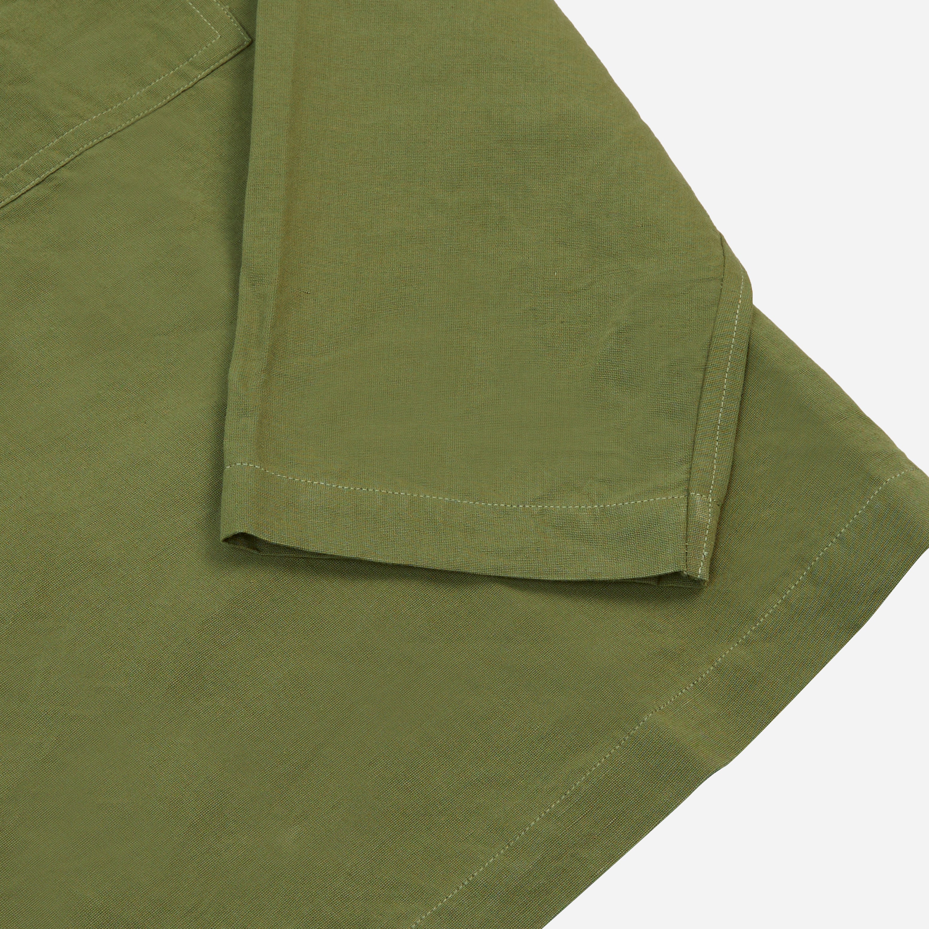 MAP POCKET POPOVER SHIRT - OLIVE