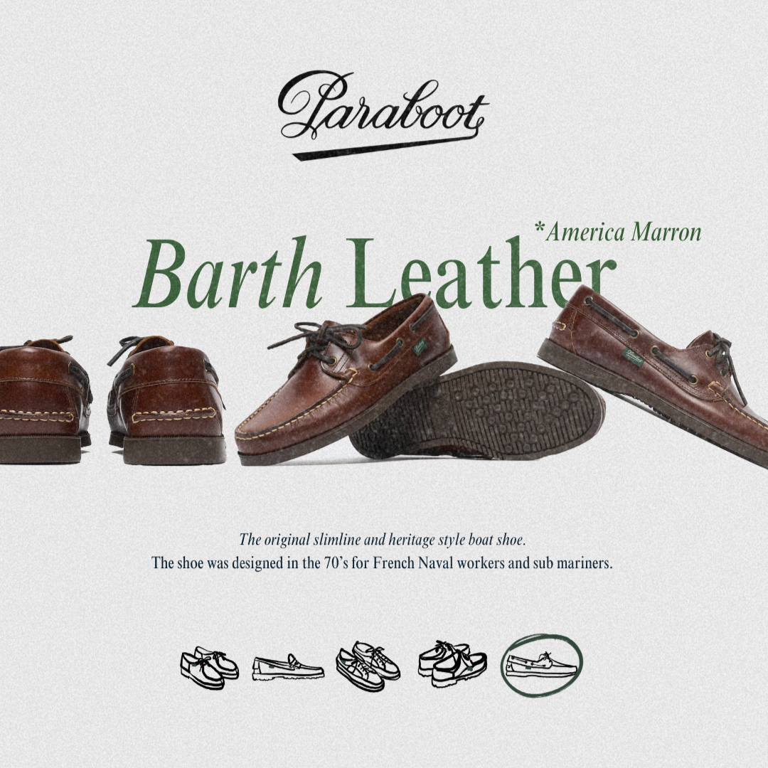 BARTH OG BOAT SHOE - AMERICA/MARRON
