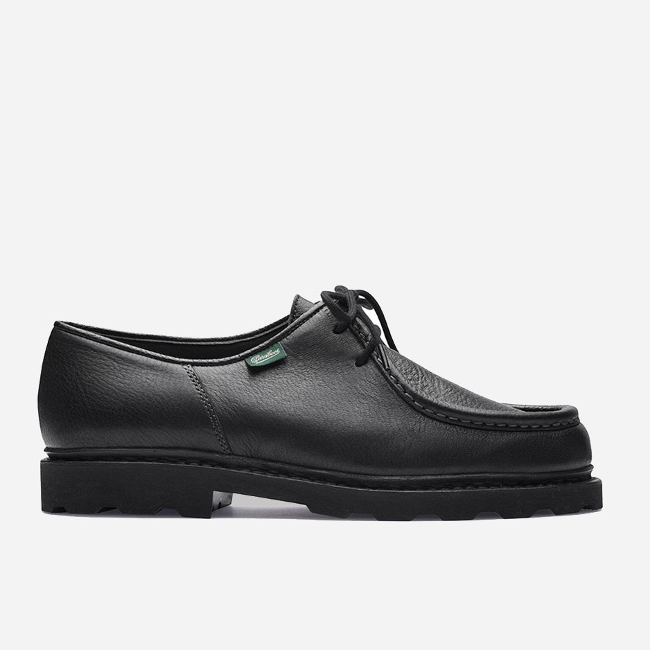 MICHAEL DEER LEATHER - NOIR/NOIR