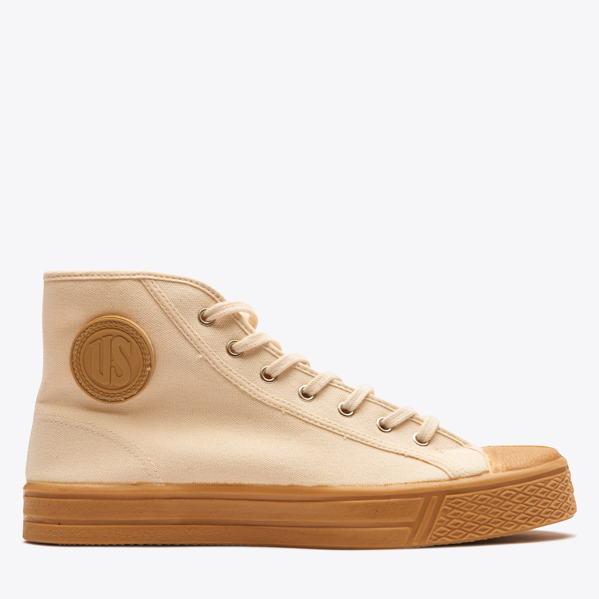 MILITARY GUM HIGH TOP - OFF WHITE