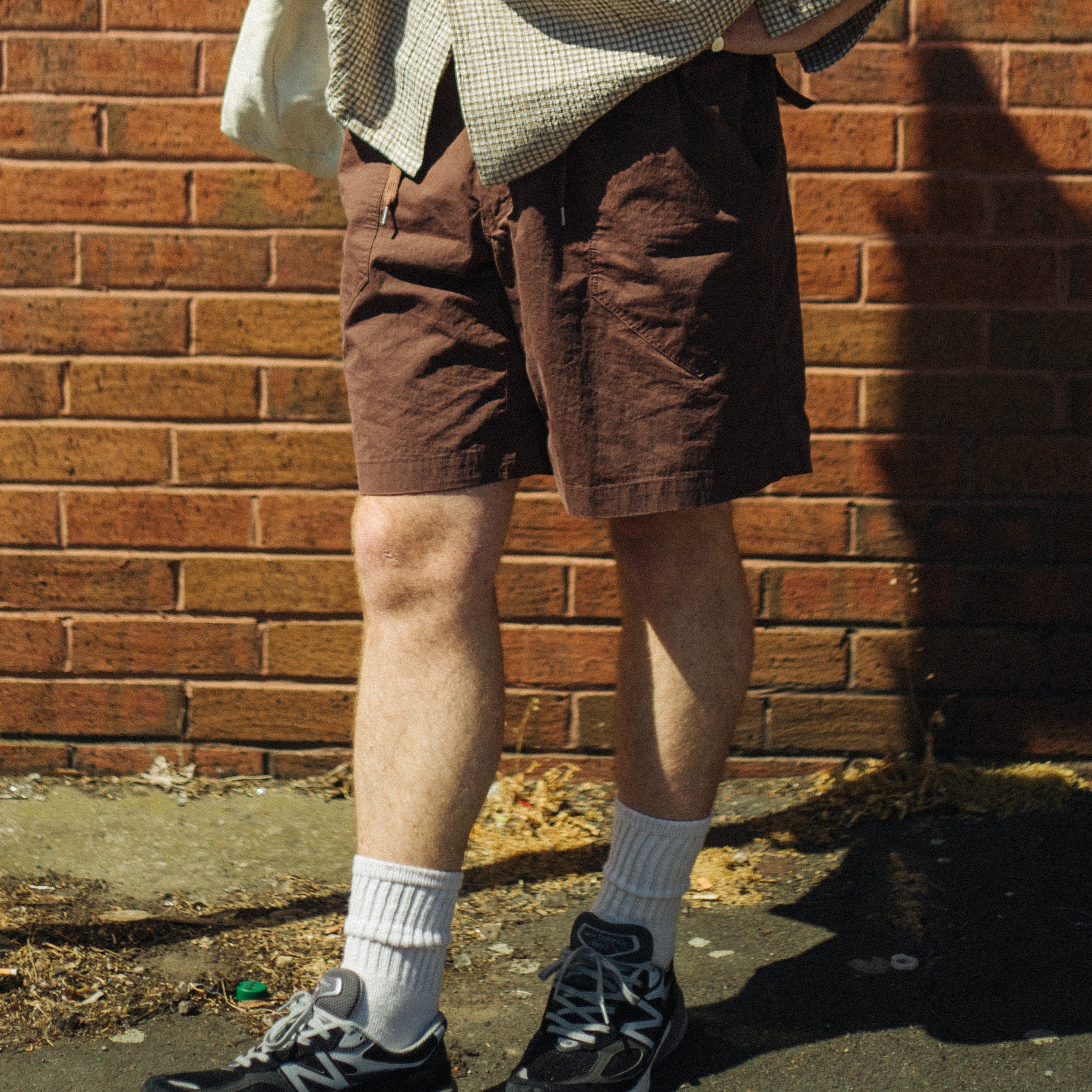 CN NIB FATIGUE SHORTS - BROWN